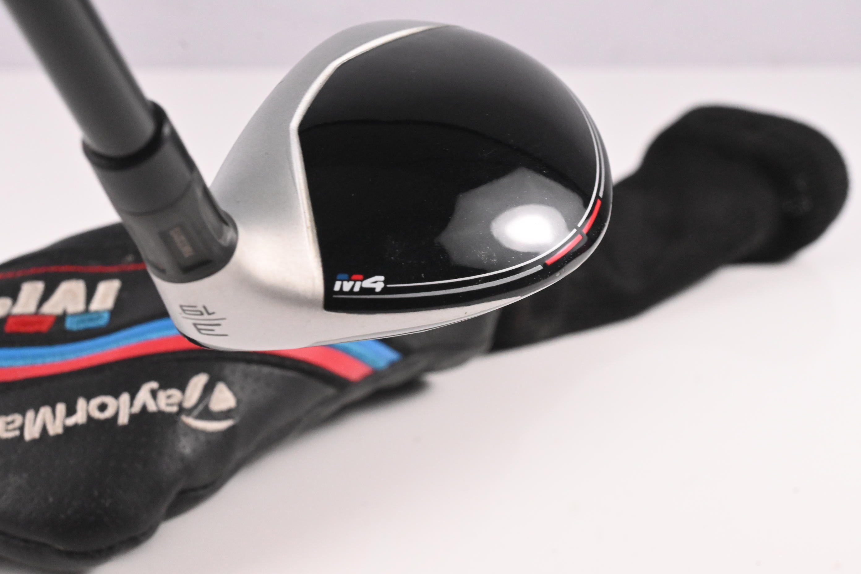 Taylormade M4 #3 Hybrid / 19 Degree / Stiff Flex Fujikura Atmos Red 7 Shaft
