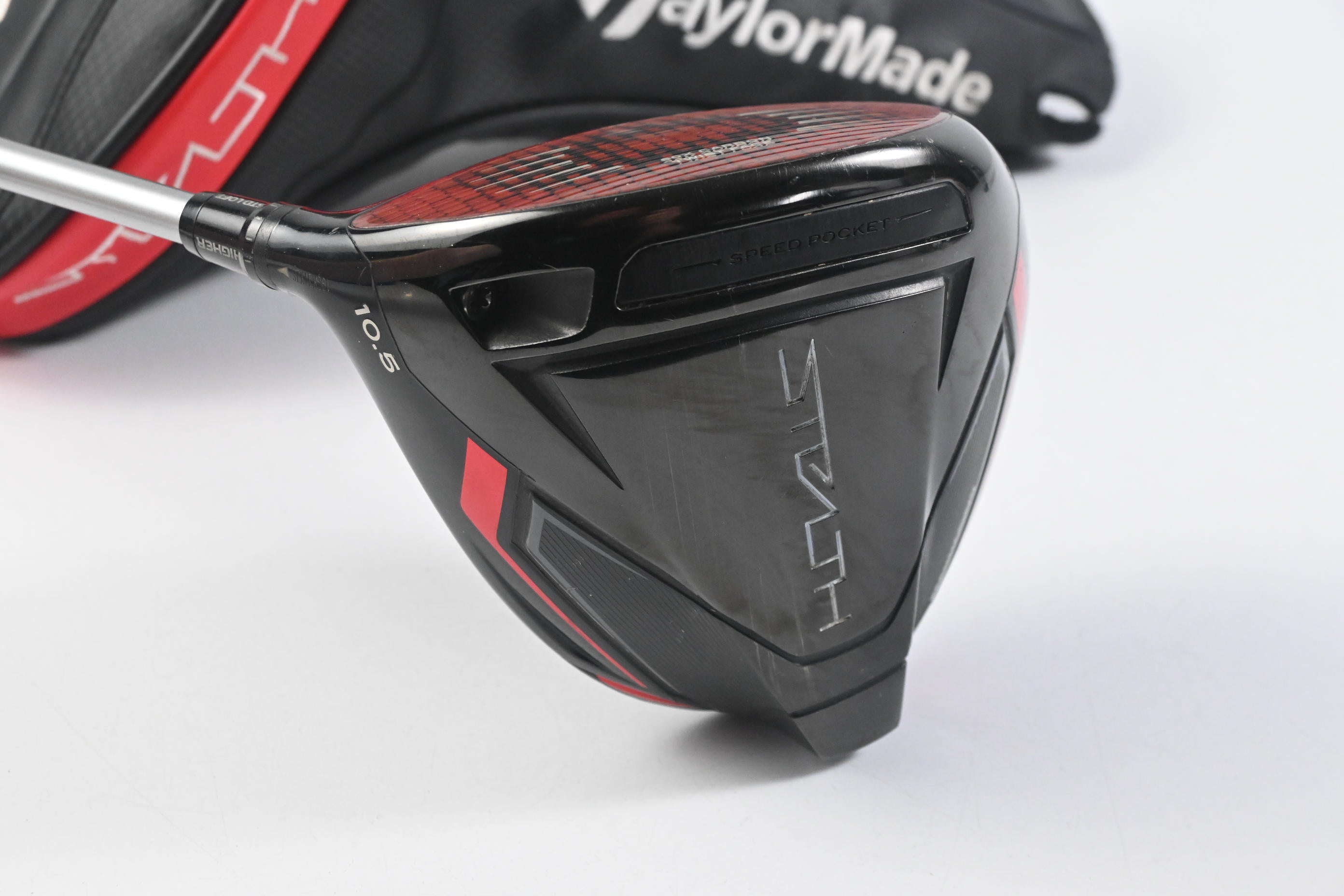 Left Hand Taylormade Stealth Driver / 10.5 Degree / Senior Flex Tensei CK Red 50