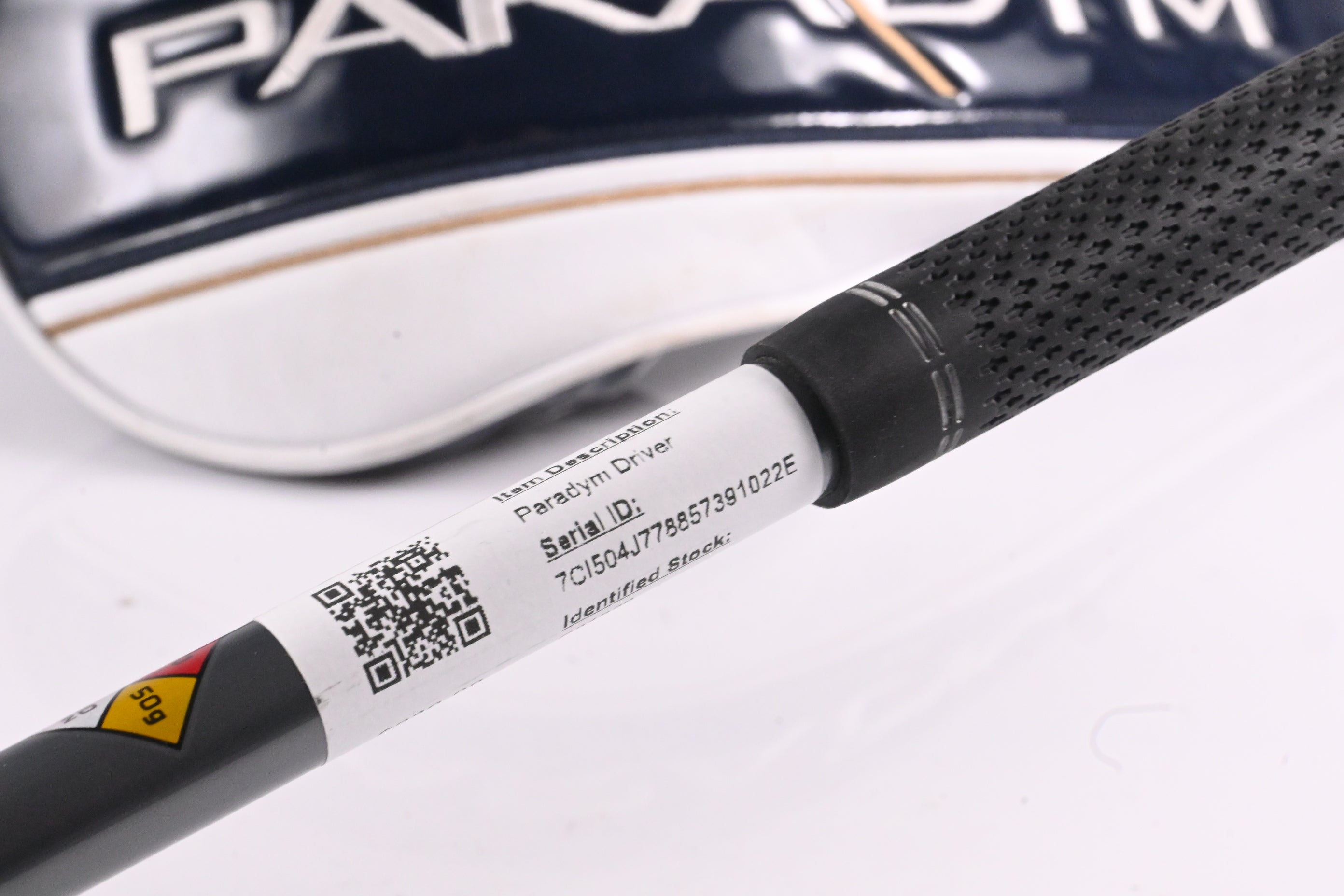 Callaway Paradym Driver / 9 Degree / Stiff Flex HZRDUS Silver 50 Shaft