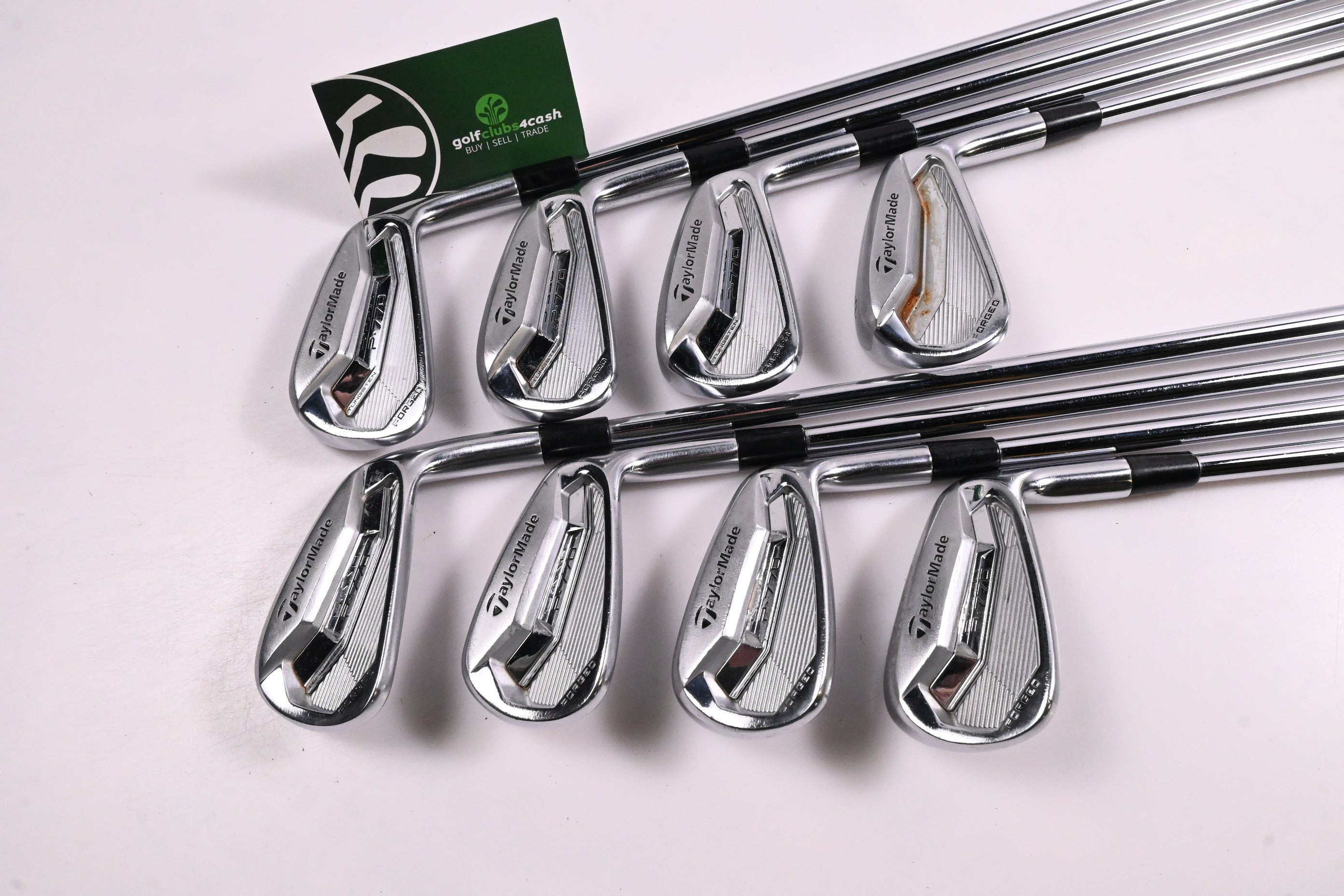 Taylormade P770 2017 Irons / 3-PW / Stiff Flex Project X LZ 120 Shafts