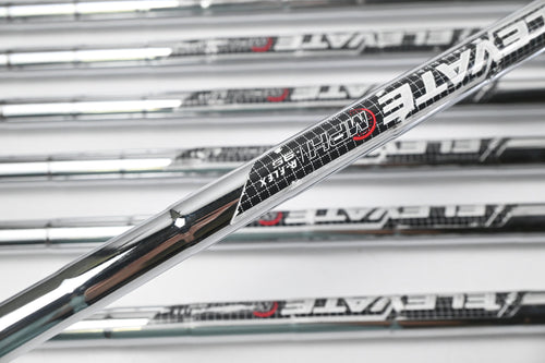 Left Hand Ping G430 Irons / 5-PW+GW+SW / Green Dot / Regular Flex Elevate MPH 95