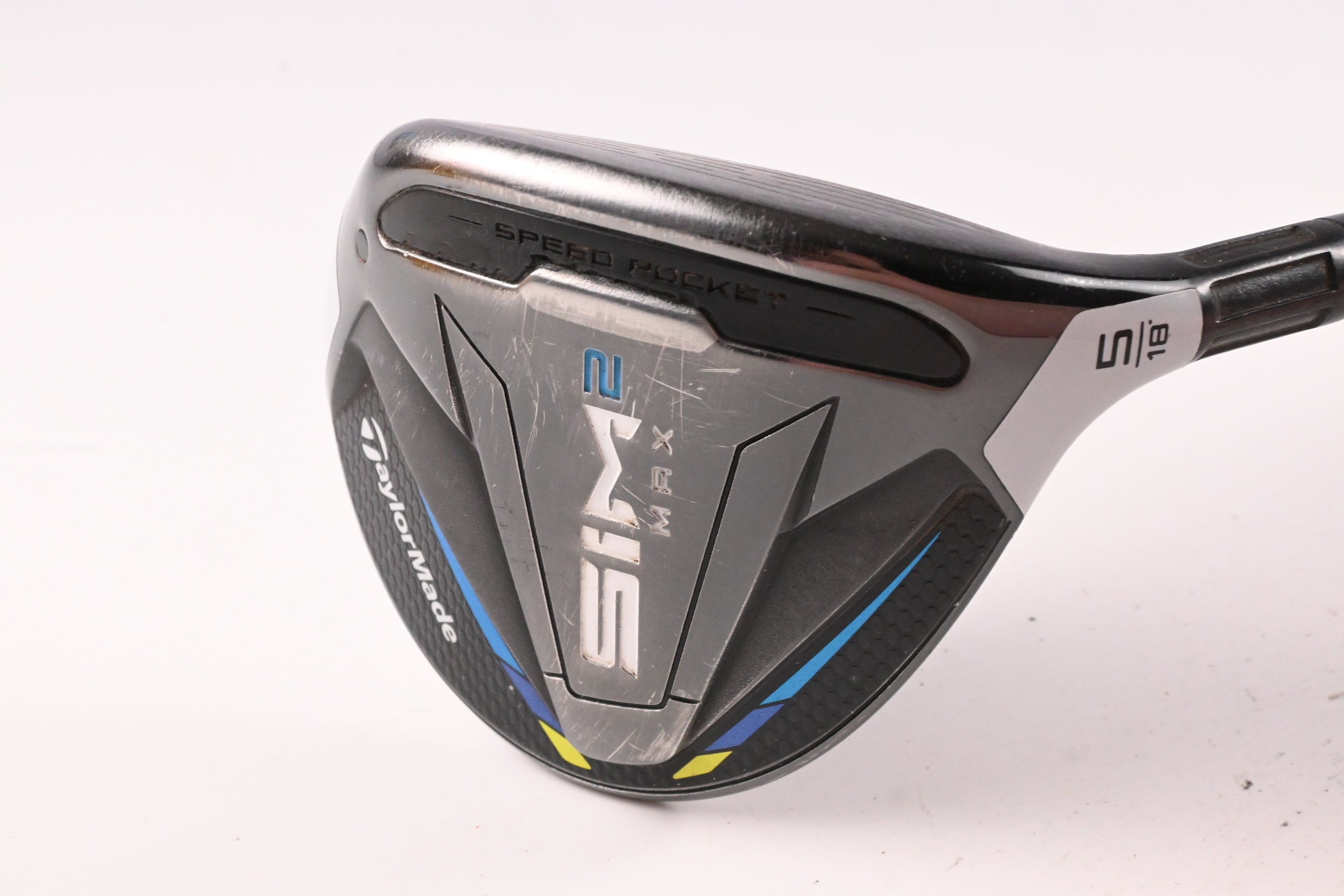 Ladies Taylormade SIM2 Max #5 Wood / 18 Degree / Ladies Flex Aldila NV 45 Shaft