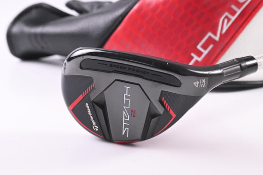 Taylormade Stealth 2 #4 Hybrid / 22 Degree / Regular Flex Ventus TR Red 6 Shaft