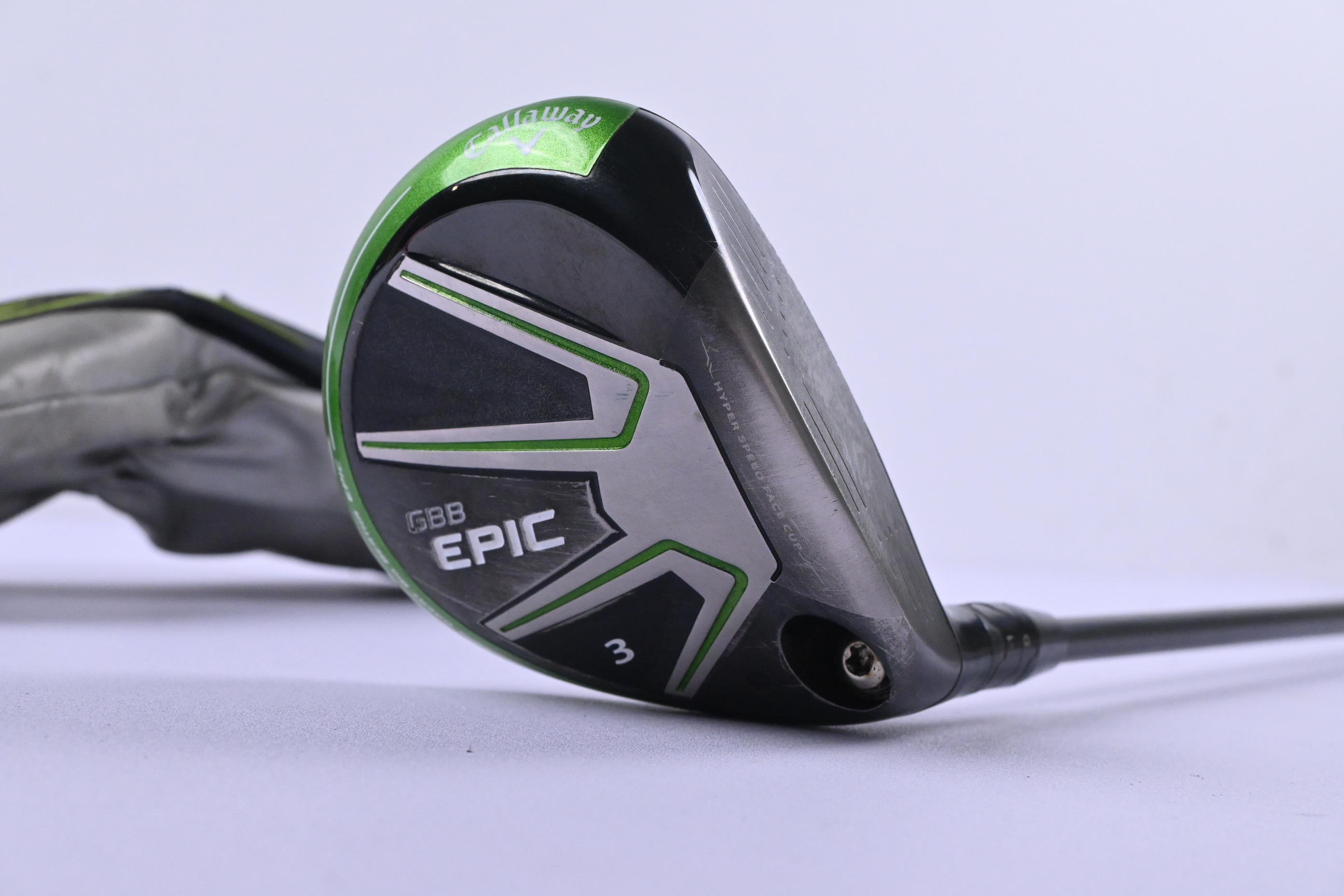 Callaway GBB Epic 3# Wood / 15 Degree / Stiff Flex Fujikura PRO 72 Green Shaft