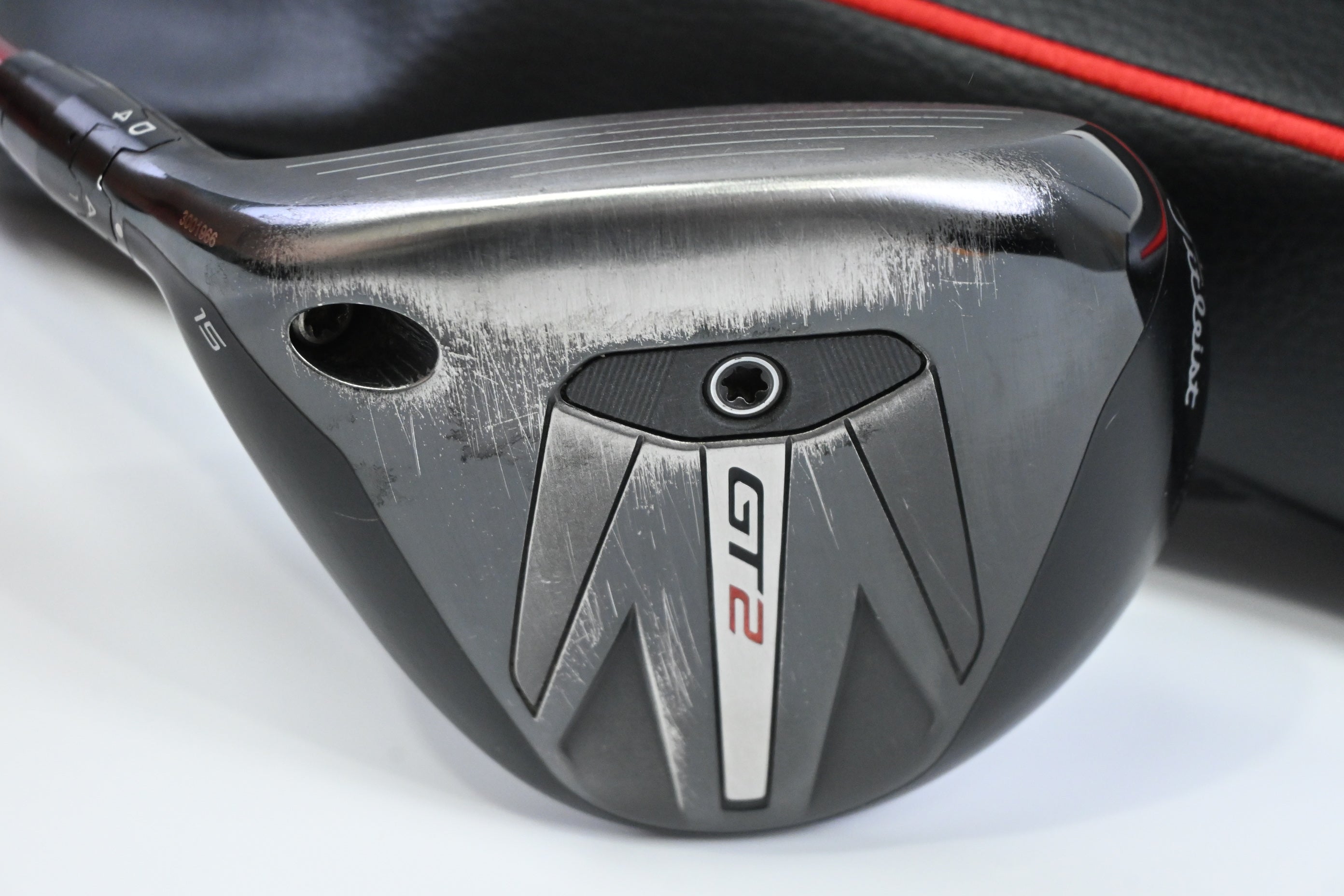 Left Hand Titleist GT2 #3 Wood / 15 Degree / Regular Flex Denali Red 60 Shaft