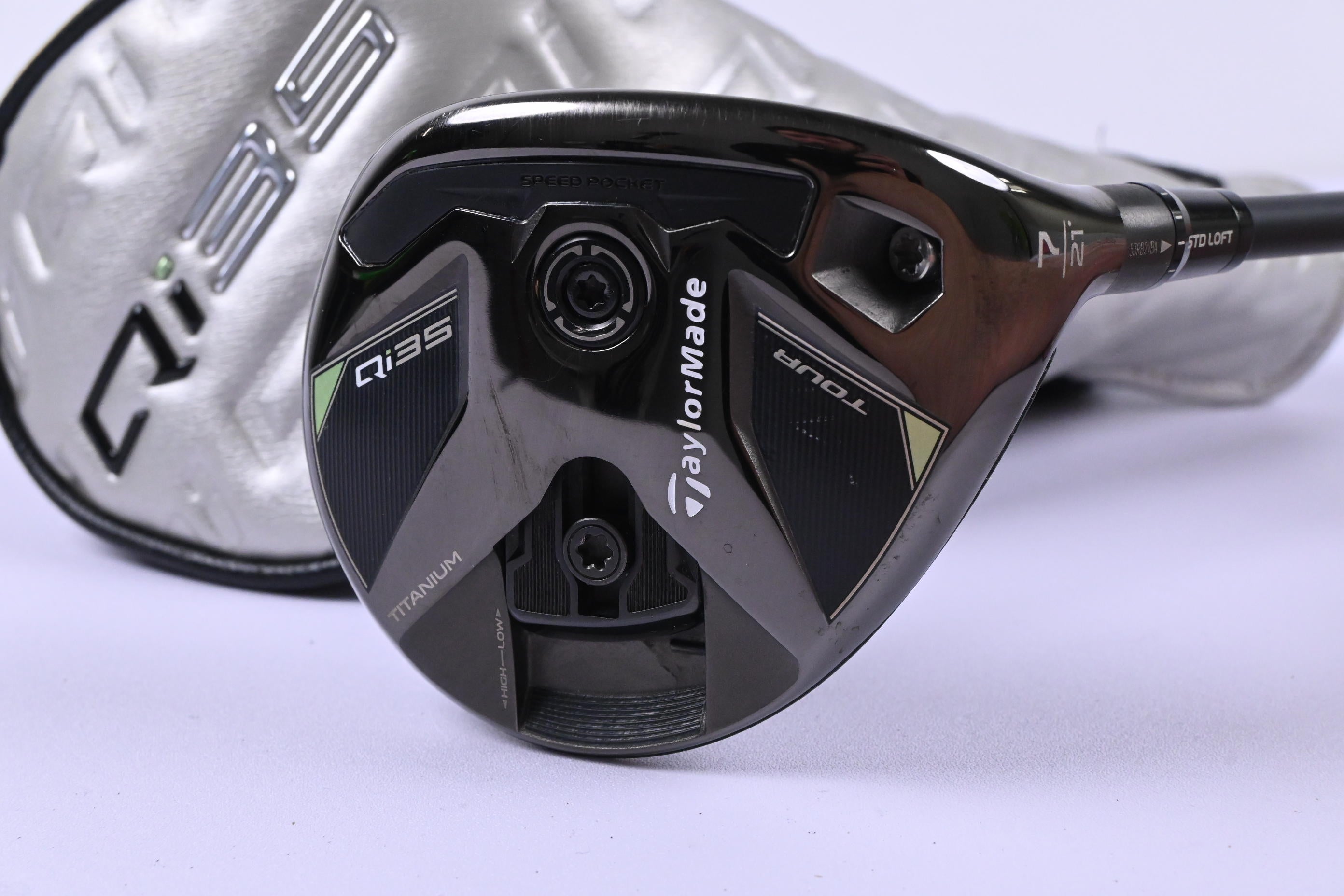 Taylormade Qi35 Tour #7 Wood / 21 Degree / Stiff Flex Kai'li Blue 75 Shaft