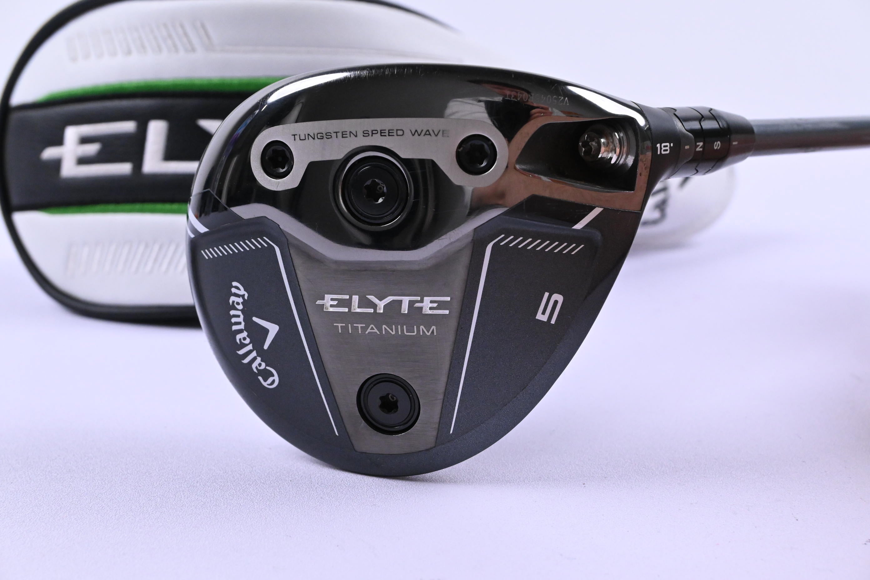 Callaway Elyte Ti #5 Wood / 18 Degree / Stiff Flex Project X Denali Charcoal 60