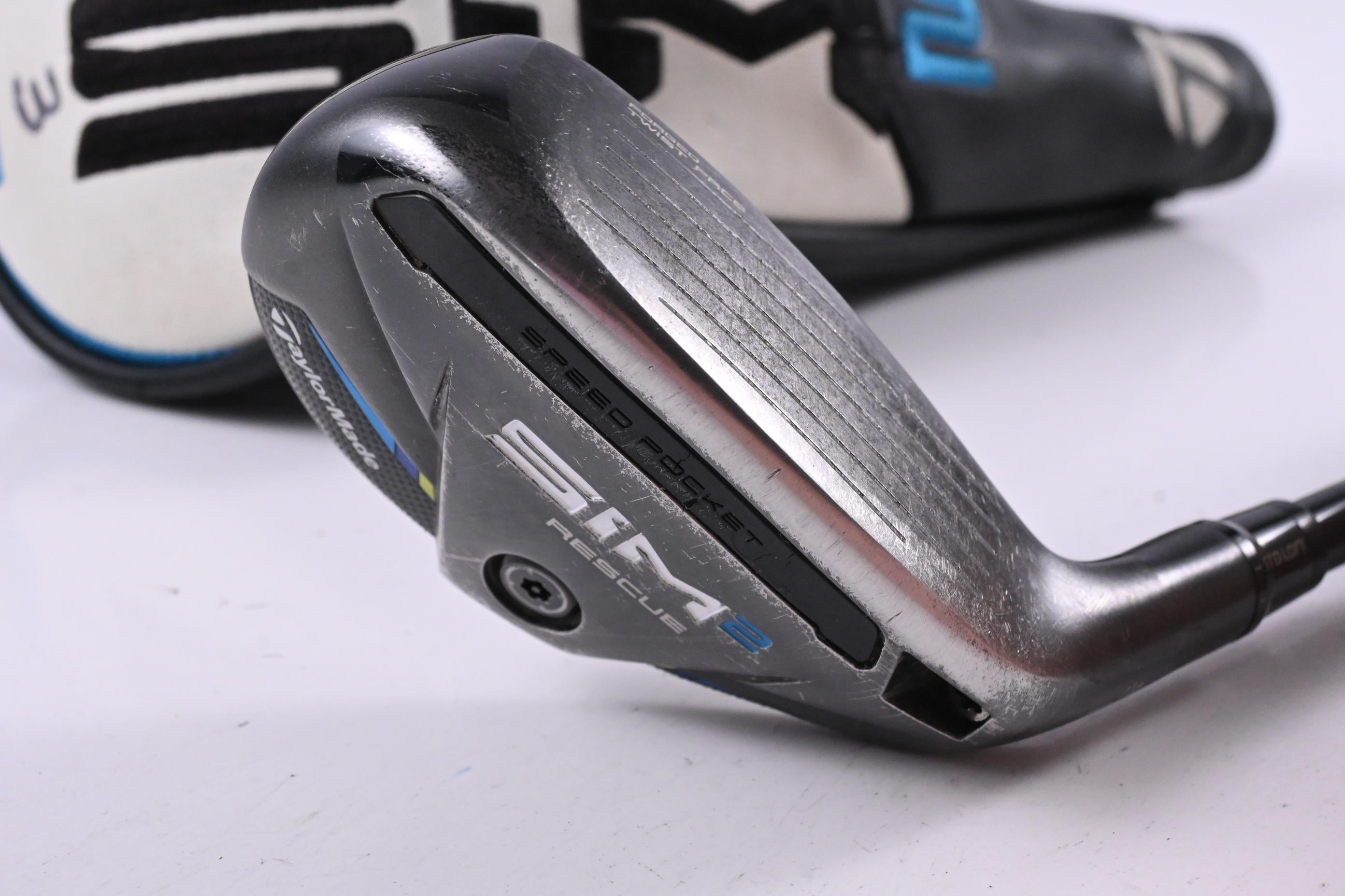 Taylormade SIM2 #3 Hybrid / 19.5 Degree / Stiff Flex Tensei AV Raw Blue 80 Shaft