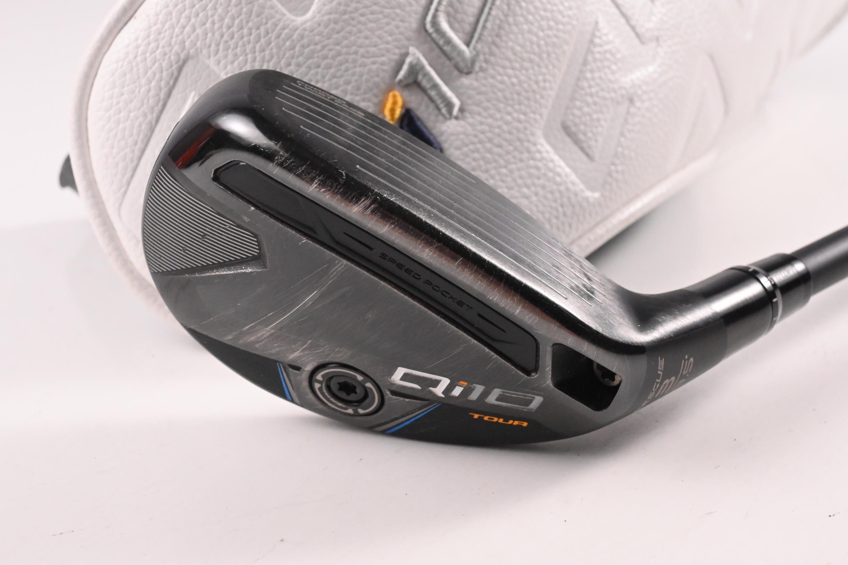 Taylormade Qi10 Tour #3 Hybrid / 19.5 Degree / Stiff Flex REAX KBS 75 Shaft