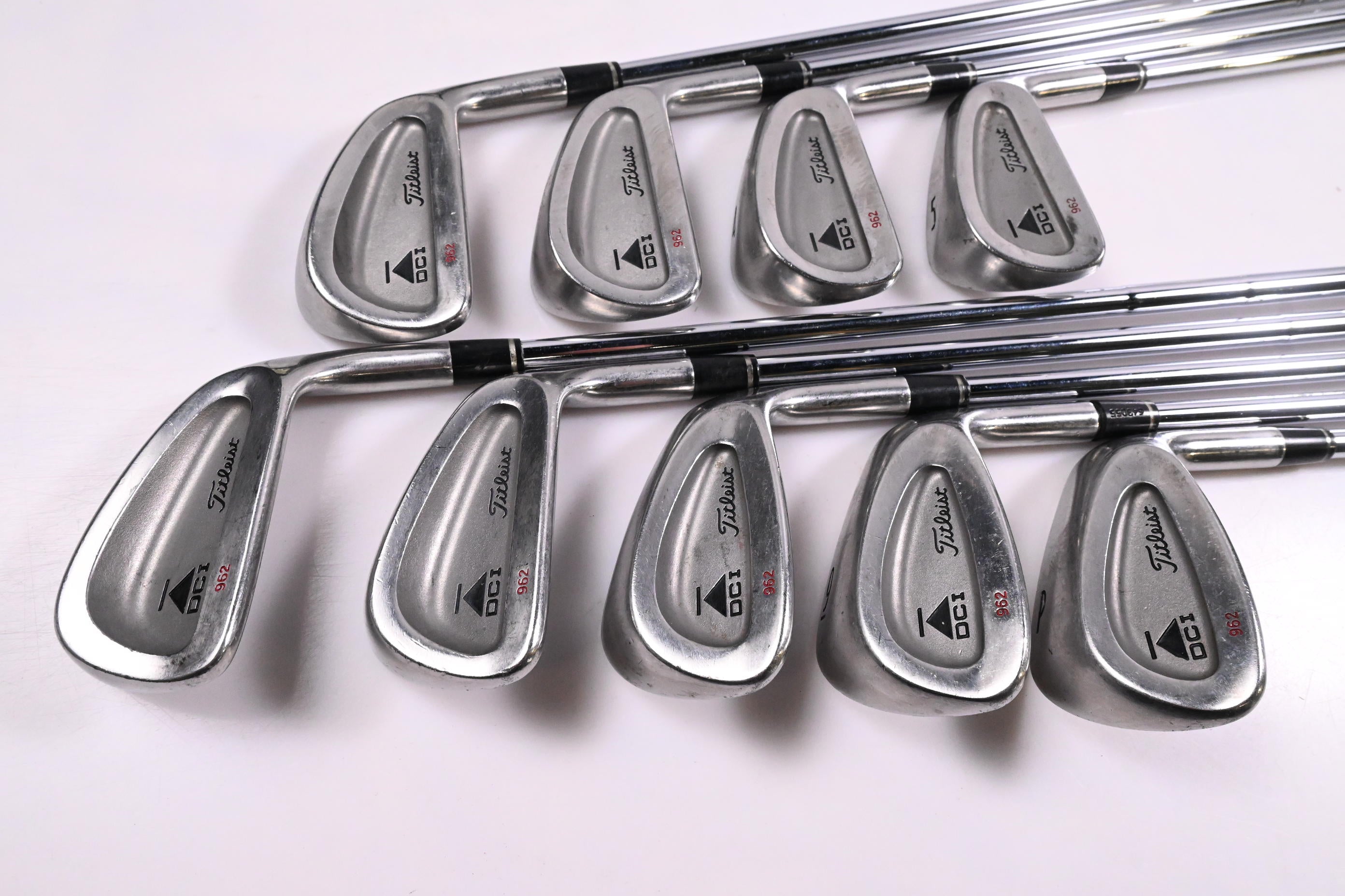 Titleist DCI 962 Irons / 2-PW / Stiff Flex Dynamic Gold S300 Shafts