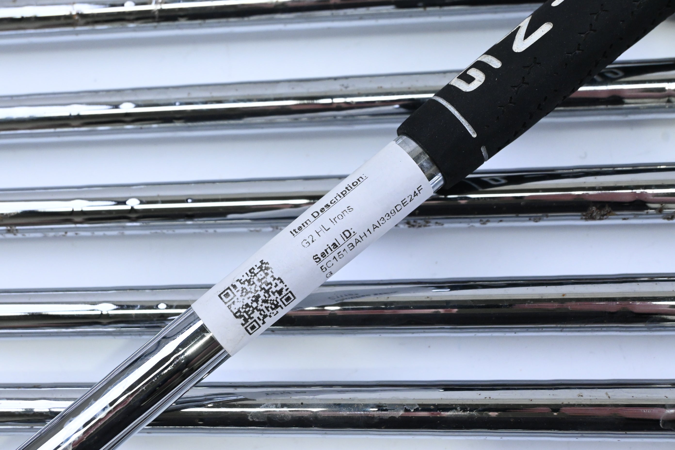 Ping G2 Irons / 3-PW+SW / Black Dot / Regular Flex Ping Shafts