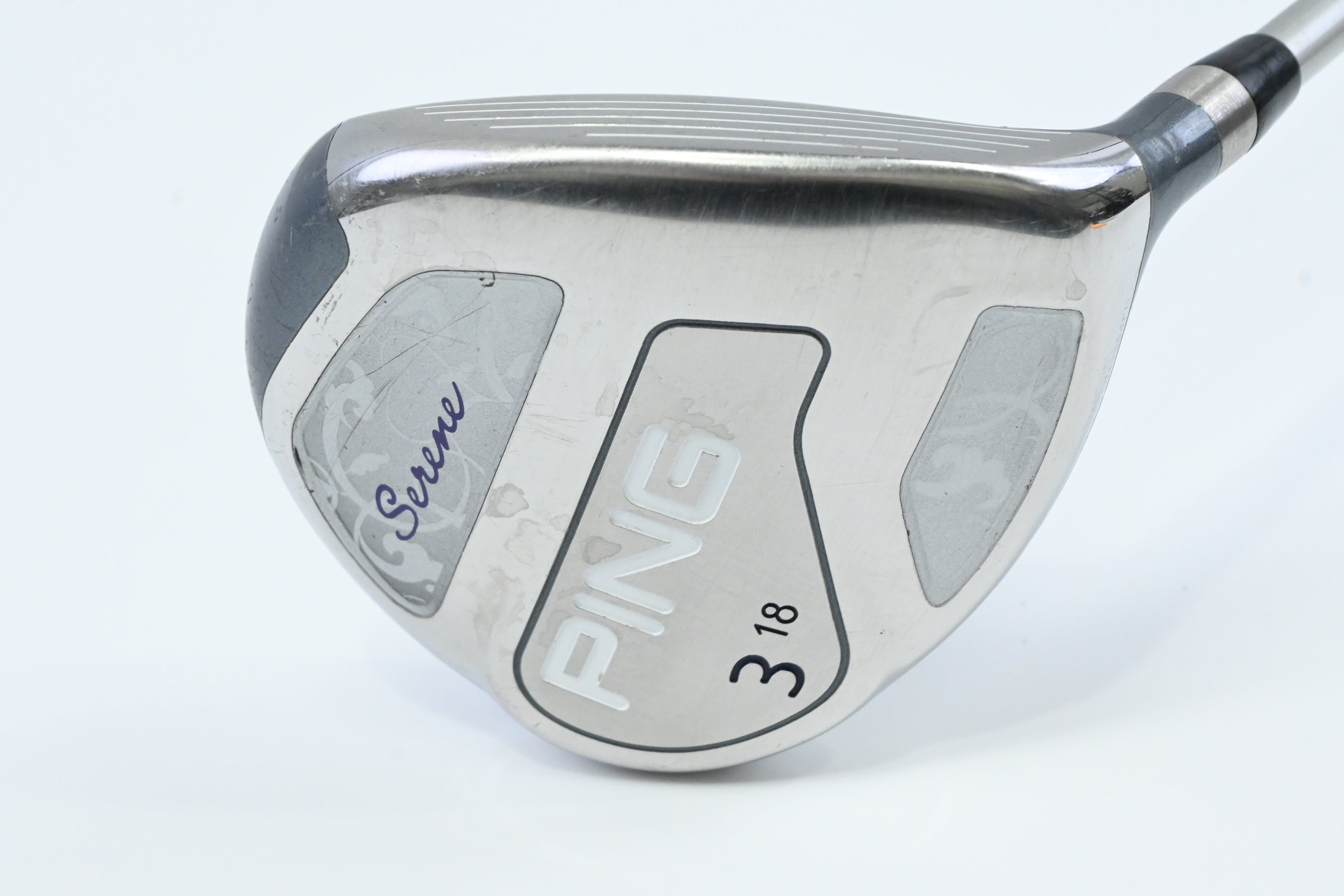 Ladies Ping Serene #3 Wood / 18 Degree / Ladies Flex Ping ULT 210 Shaft