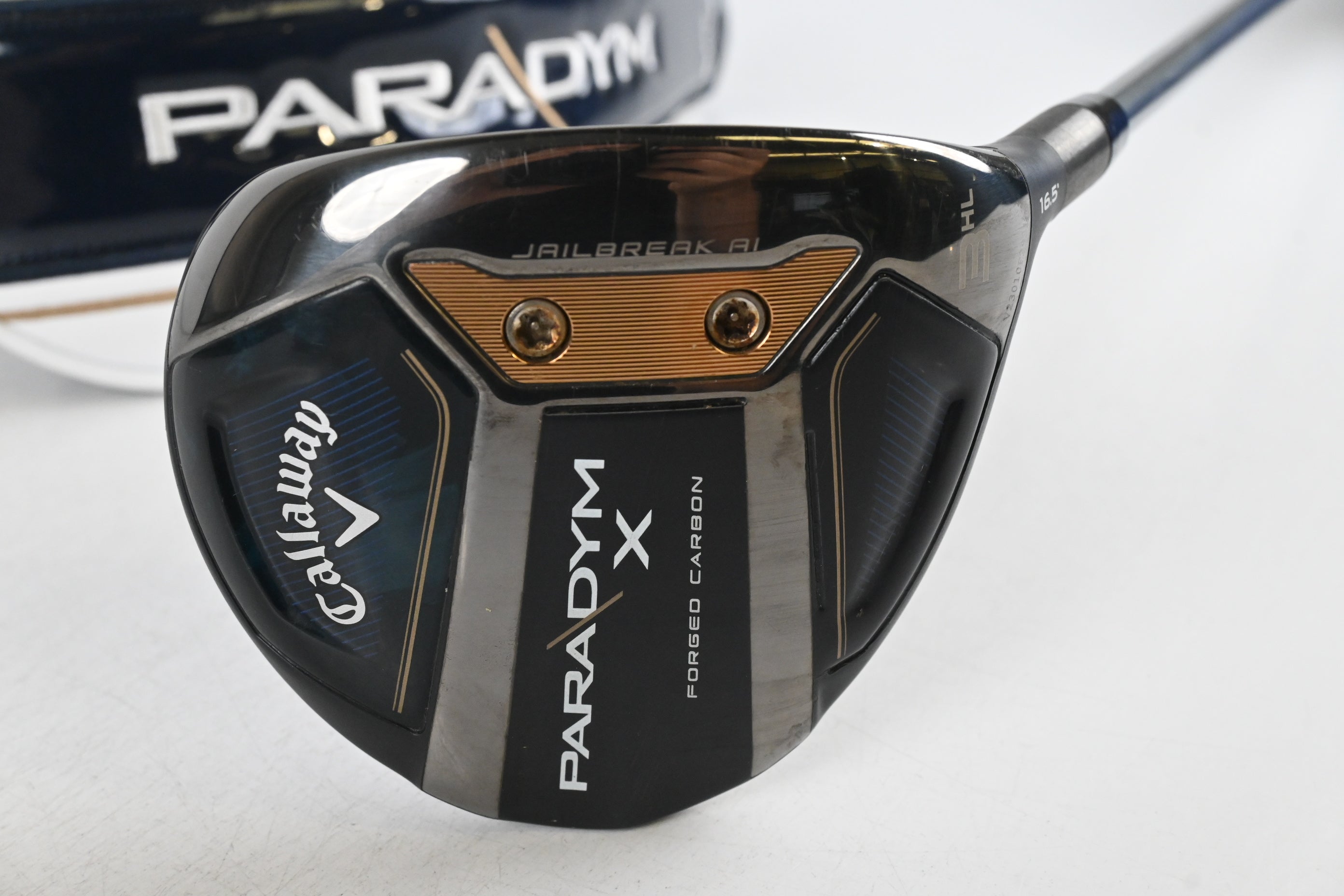Callaway Paradym X #3 HL Wood / 16.5 Degree / Regular Flex HZRDUS Silver 60