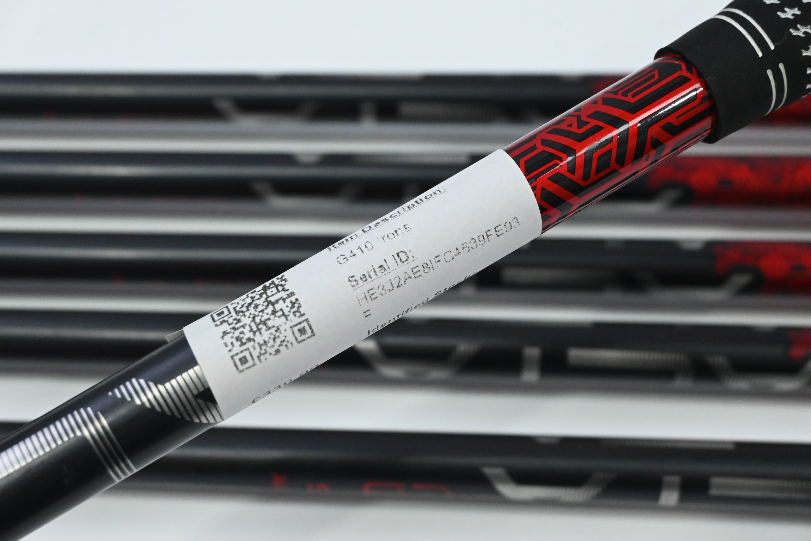 Ping G410 Irons / 5-PW / Red Dot / Stiff Flex Ping Alta CB Red Shafts