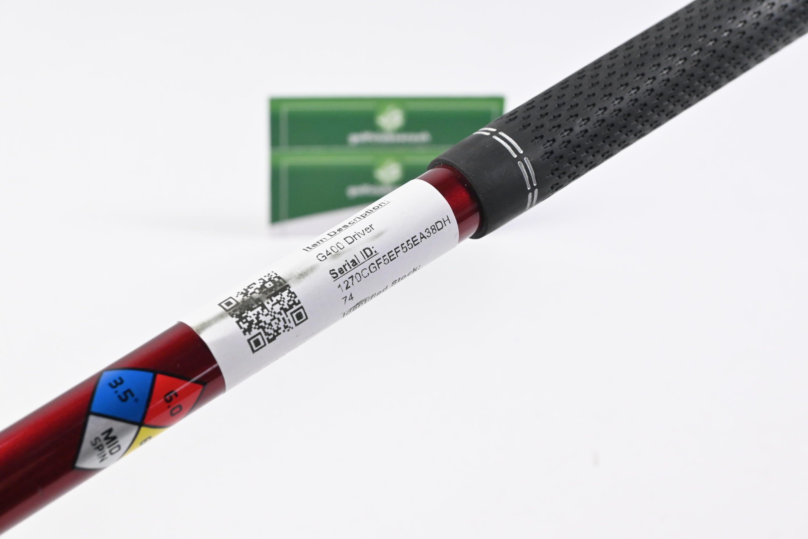 Ping G400 Driver / 8.5 Degree / Stiff Flex HZRDUS Smoke Red RDX 60 Shaft