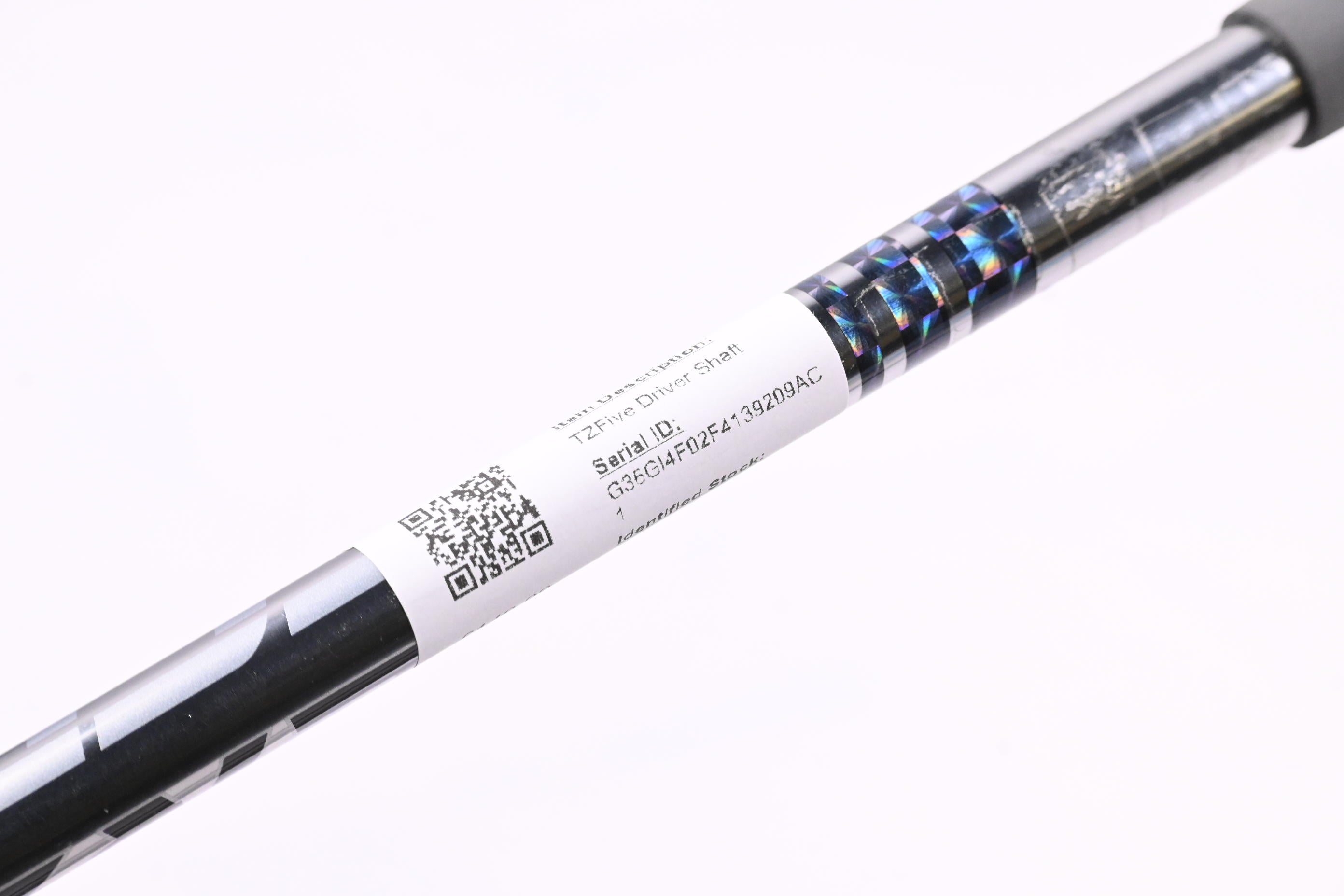 Accra TZFive 60 Driver Shaft / Stiff Flex / 0.355" Tip