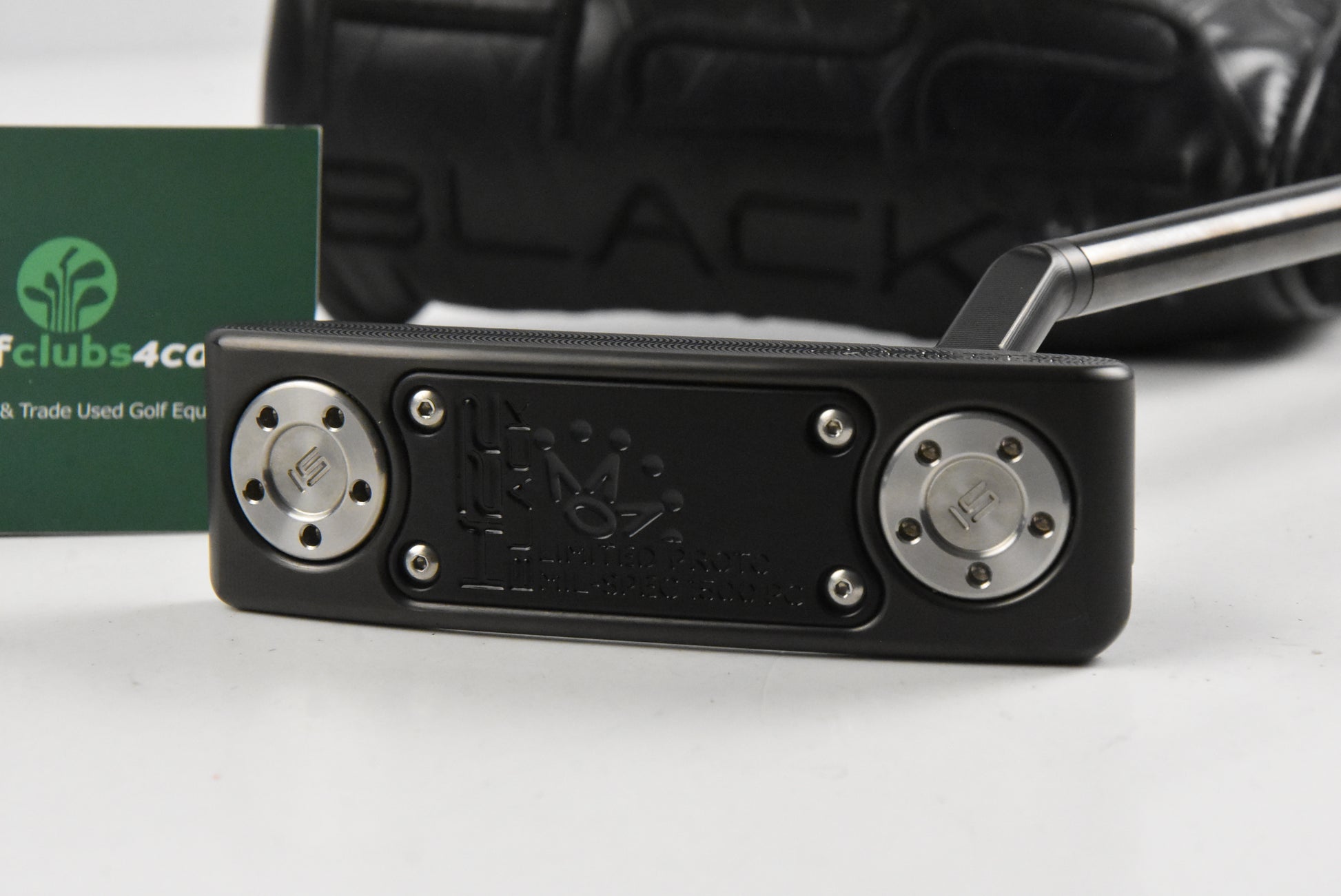 Scotty Cameron 2022 H22 Black Limited Proto Limited Release Putter / 34 Inch