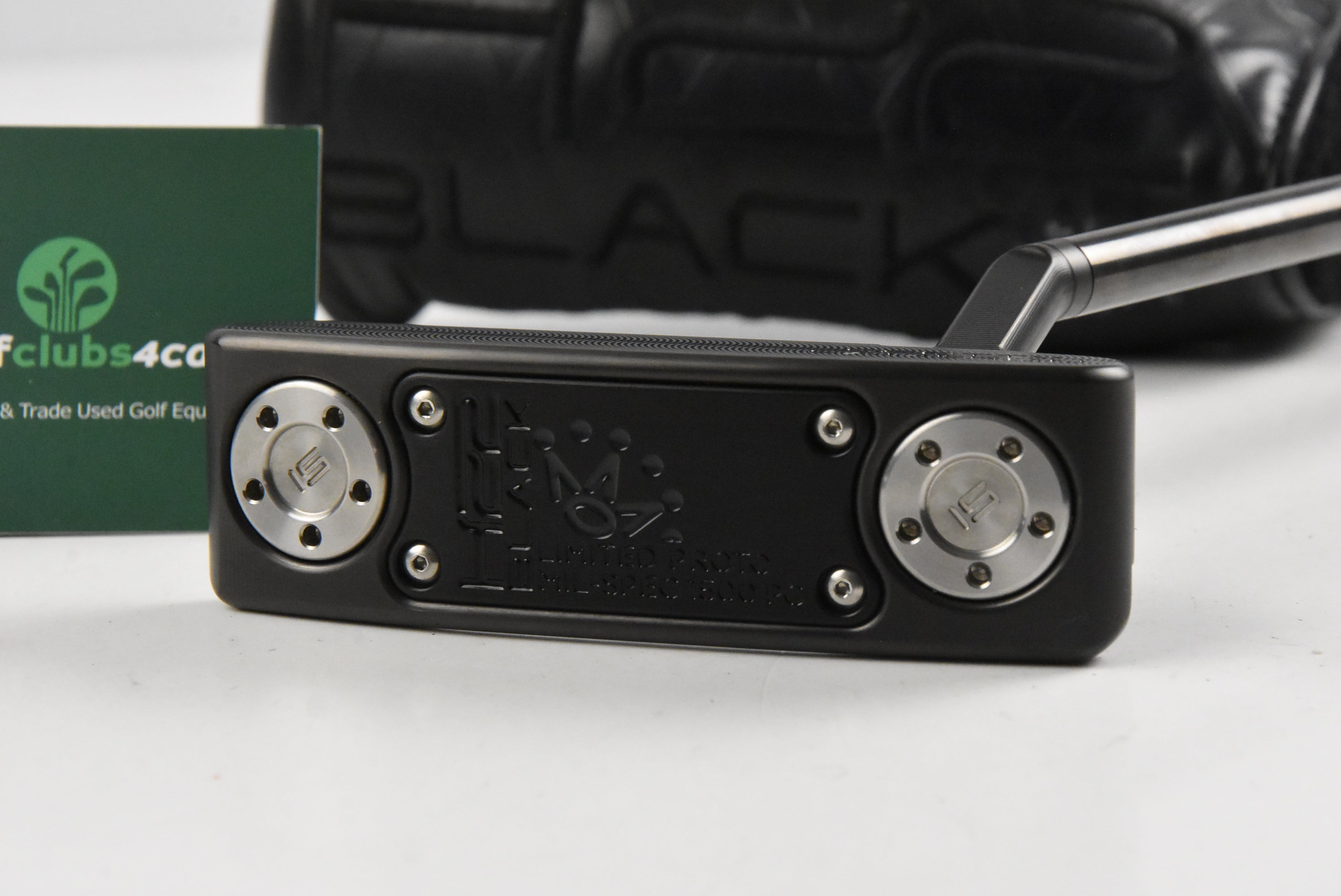 Scotty Cameron 2022 H22 Black Limited Proto Limited Release Putter / 34 Inch