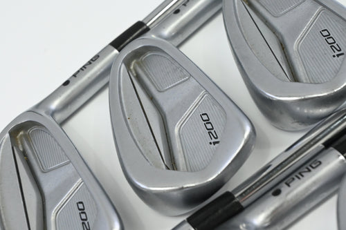 Ping i200 Irons / 4-9 / Black Dot / Stiff Flex Ping AWT 2.0 Shafts