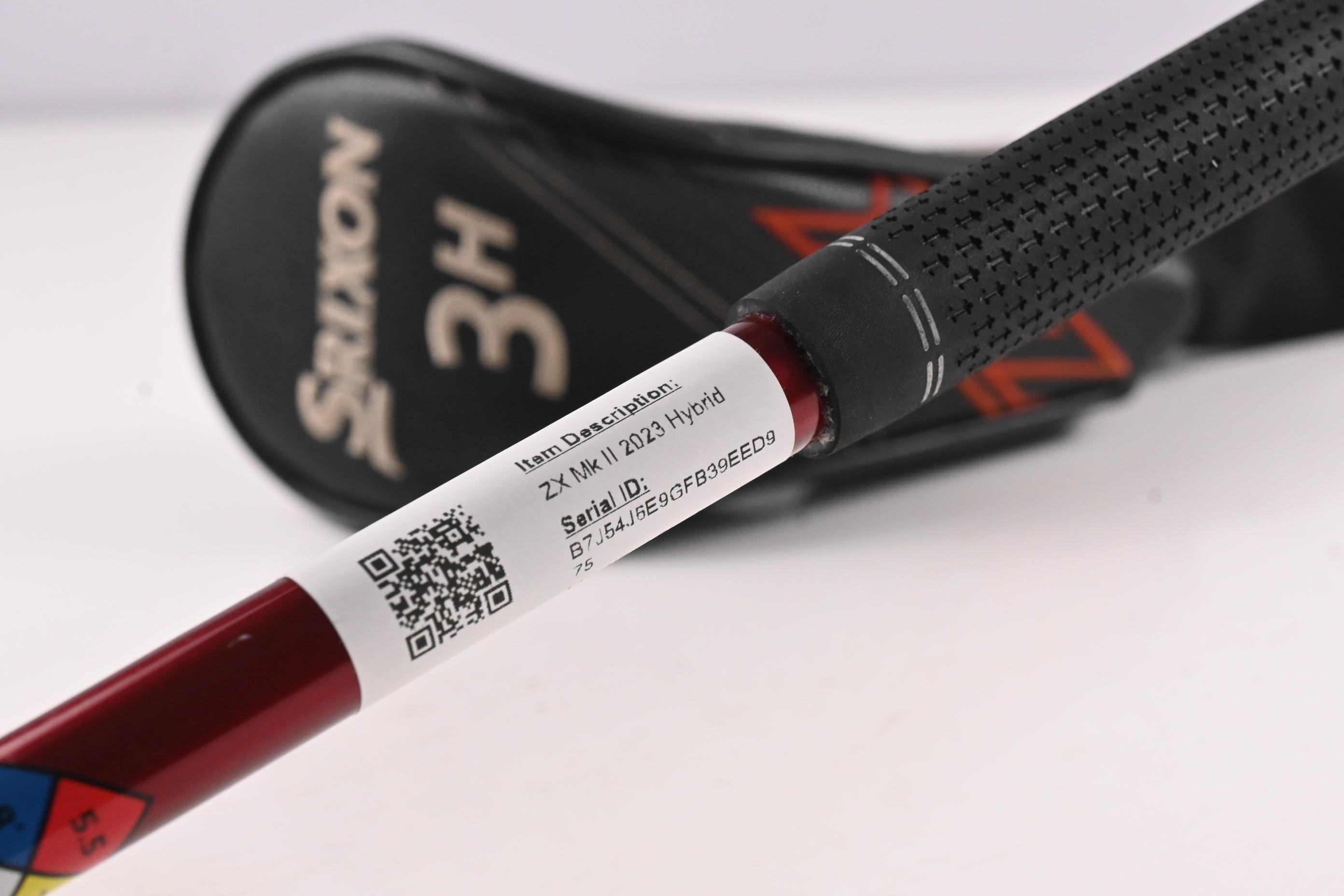 Srixon ZX Mk II 2023 #3 Hybrid / 19 Degree / Regular Flex HZRDUS Smoke Red RDX