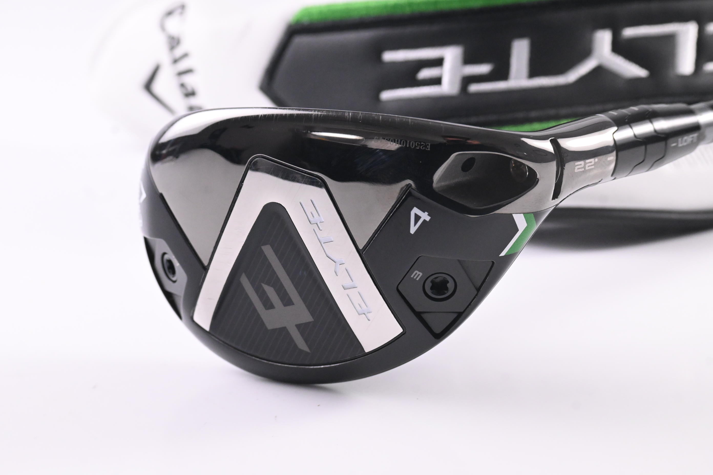Callaway Elyte #4 Hybrid / 22 Degree / Regular Flex Denali Charcoal 60 Shaft