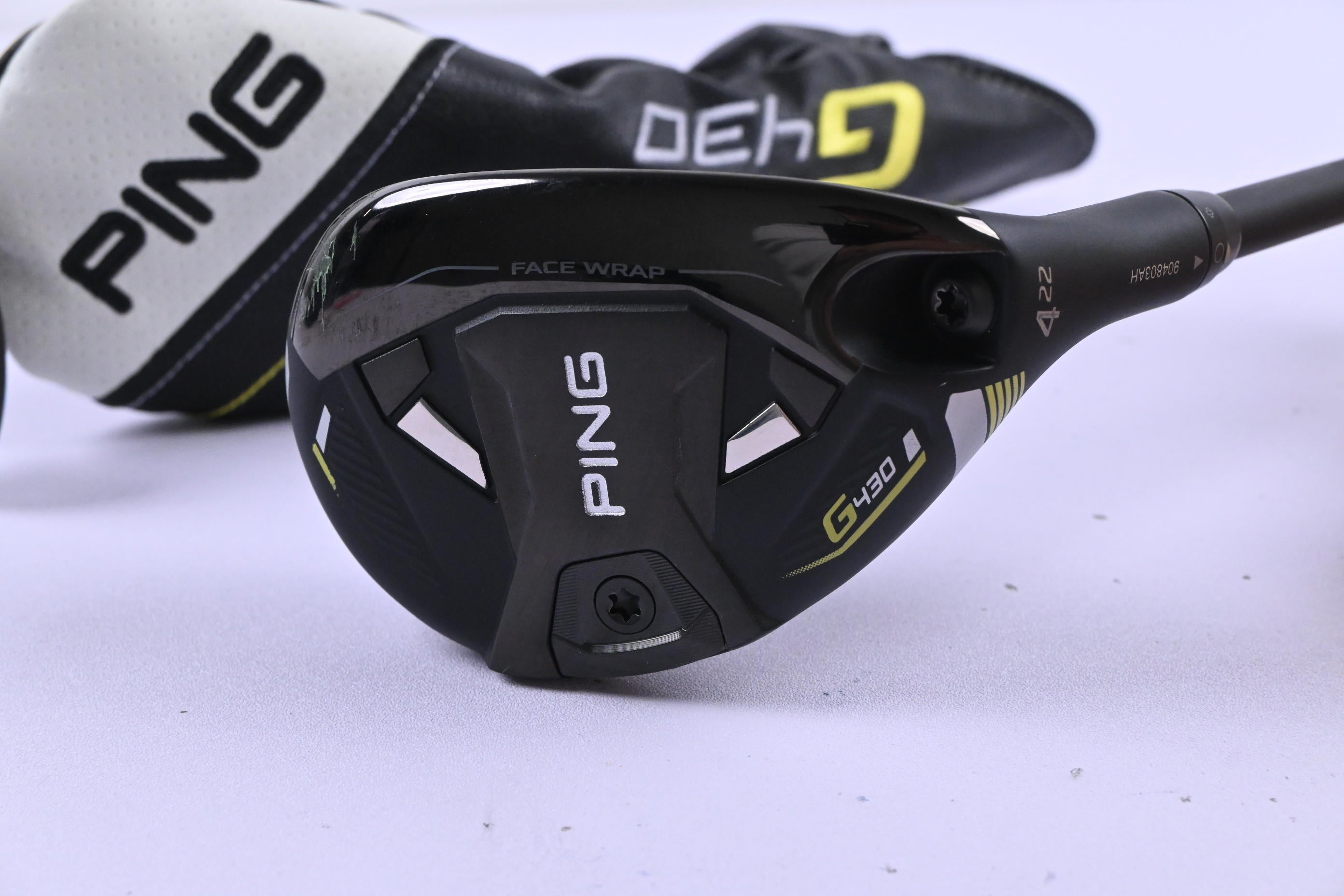 Ping G430 #4 Hybrid / 22 Degree / Regular Flex Ping Alta CB Black 70 Shaft