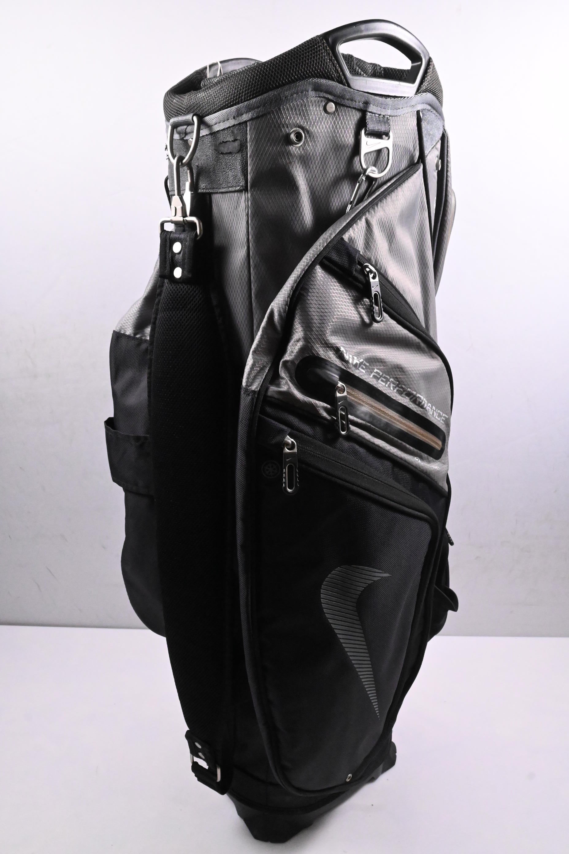 Nike Performance Cart Bag / 14-Way Divider / Black, Grey