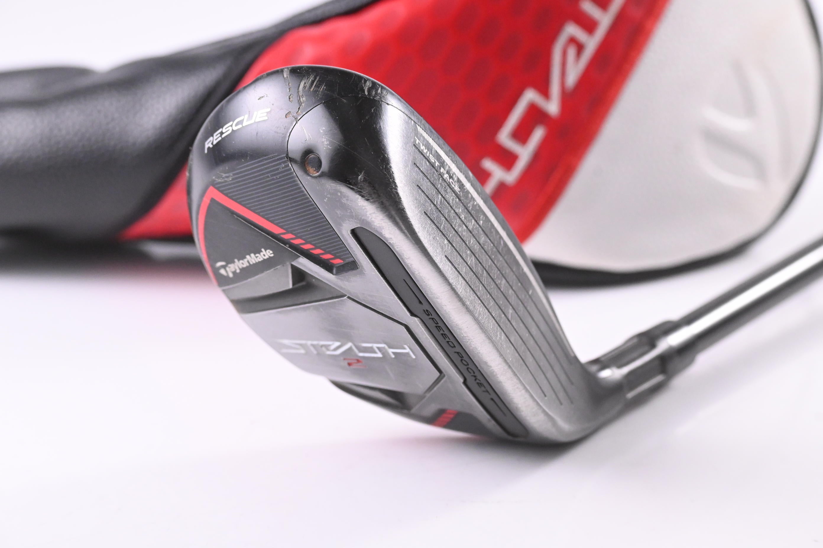 Taylormade Stealth 2 #3 Hybrid / 19 Degree / Stiff Flex Ventus TR Red 7 Shaft