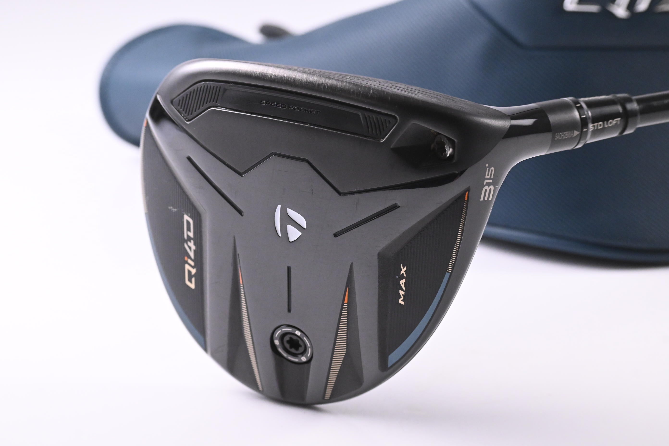 Taylormade Qi4D Max #3 Wood / 15 Degree / Stiff Flex Ventus Red 6 Shaft