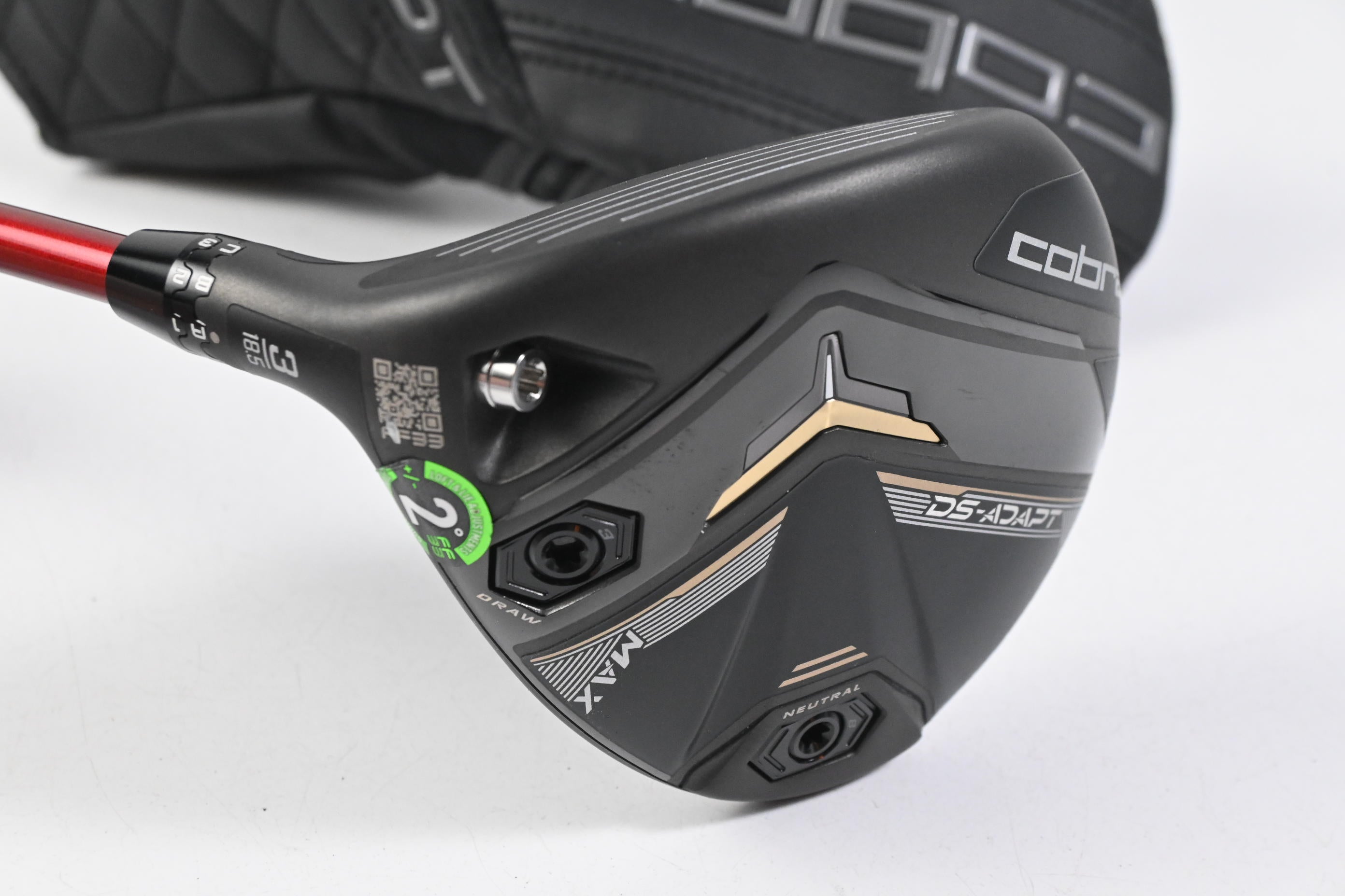 Left Hand Cobra DS-Adapt Max #3 Wood / 18.5 Degree / Senior Flex Denali
