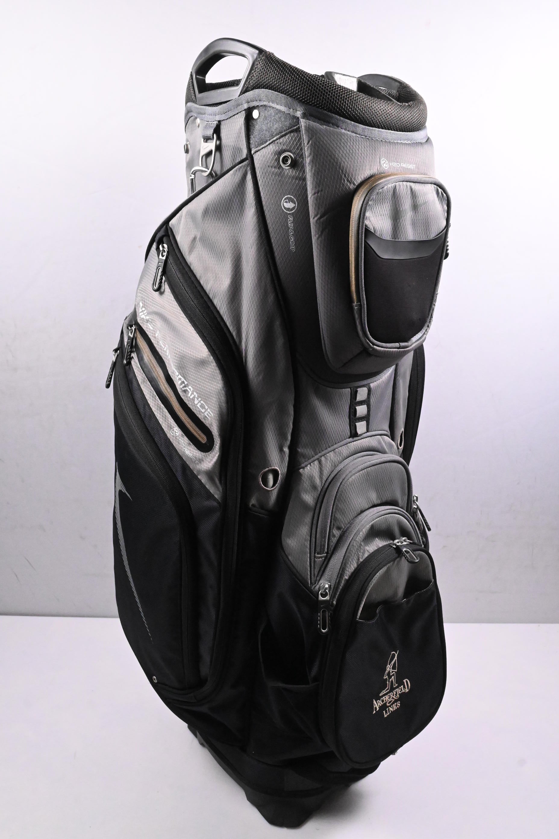 Nike Performance Cart Bag / 14-Way Divider / Black, Grey