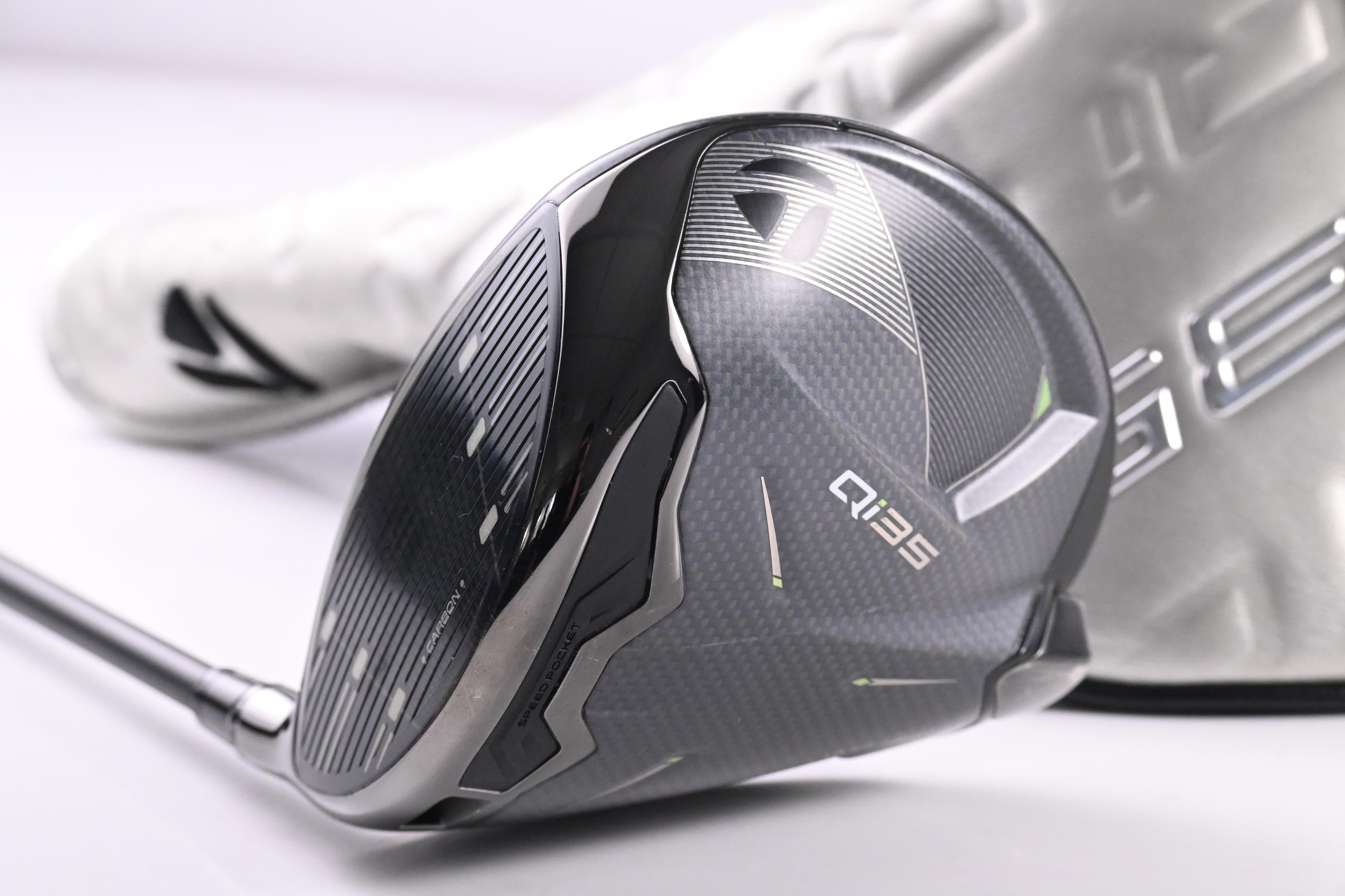 Left Hand Taylormade Qi35 Max Driver / 9 Degree / Stiff Flex Tensei AV limited Blue 65 Shaft