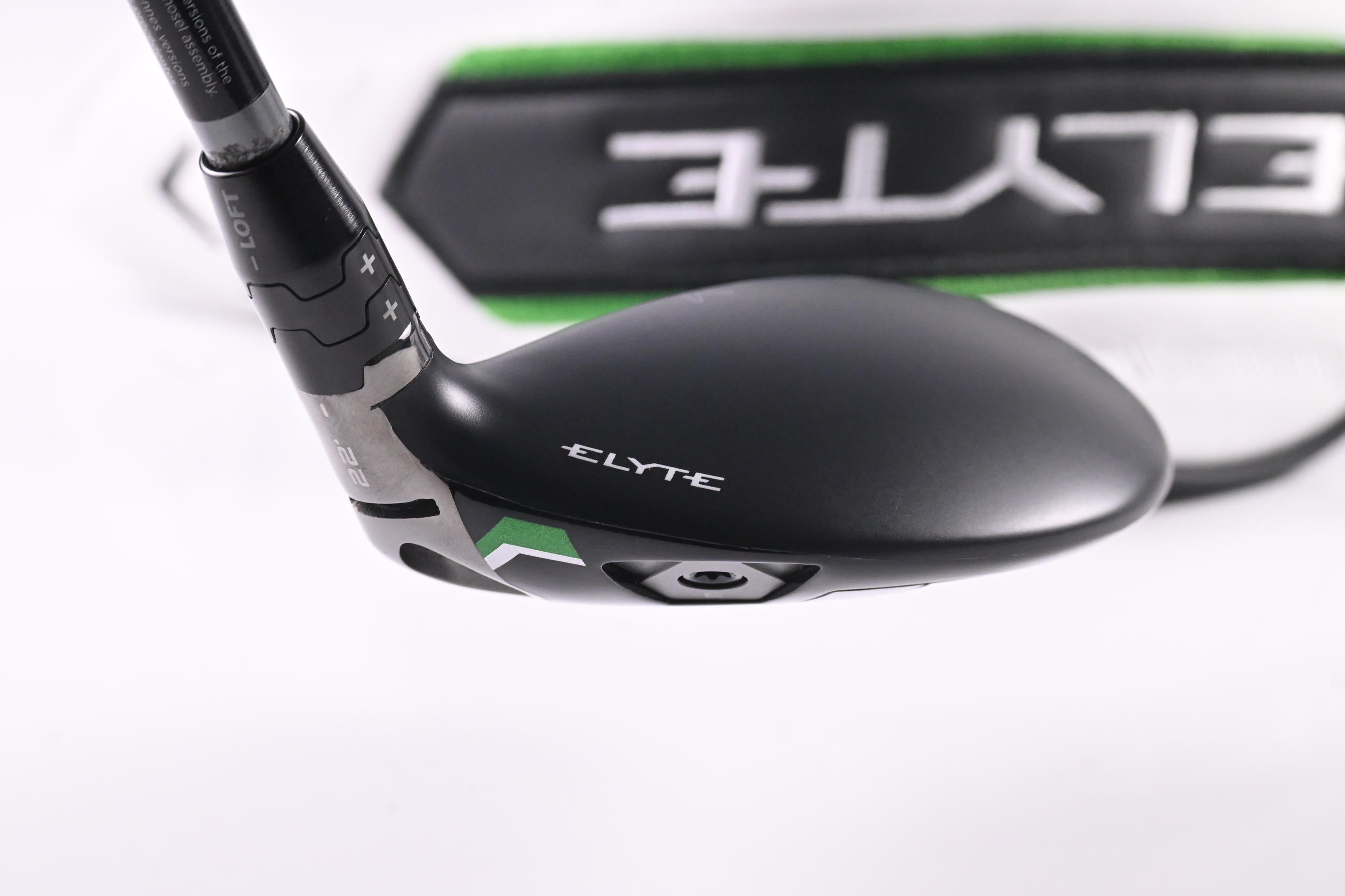 Callaway Elyte #4 Hybrid / 22 Degree / Regular Flex Denali Charcoal 60 Shaft