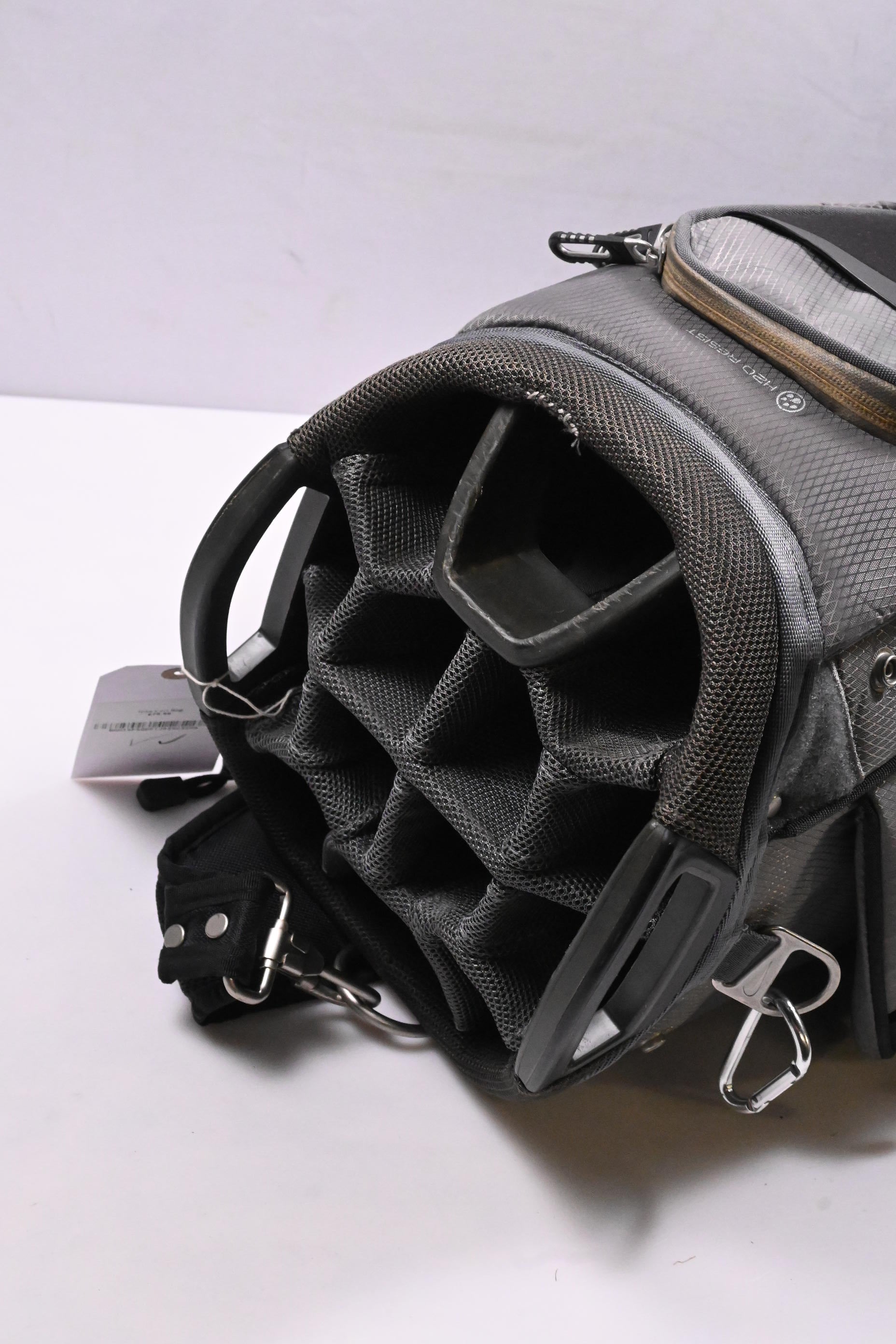 Nike Performance Cart Bag / 14-Way Divider / Black, Grey