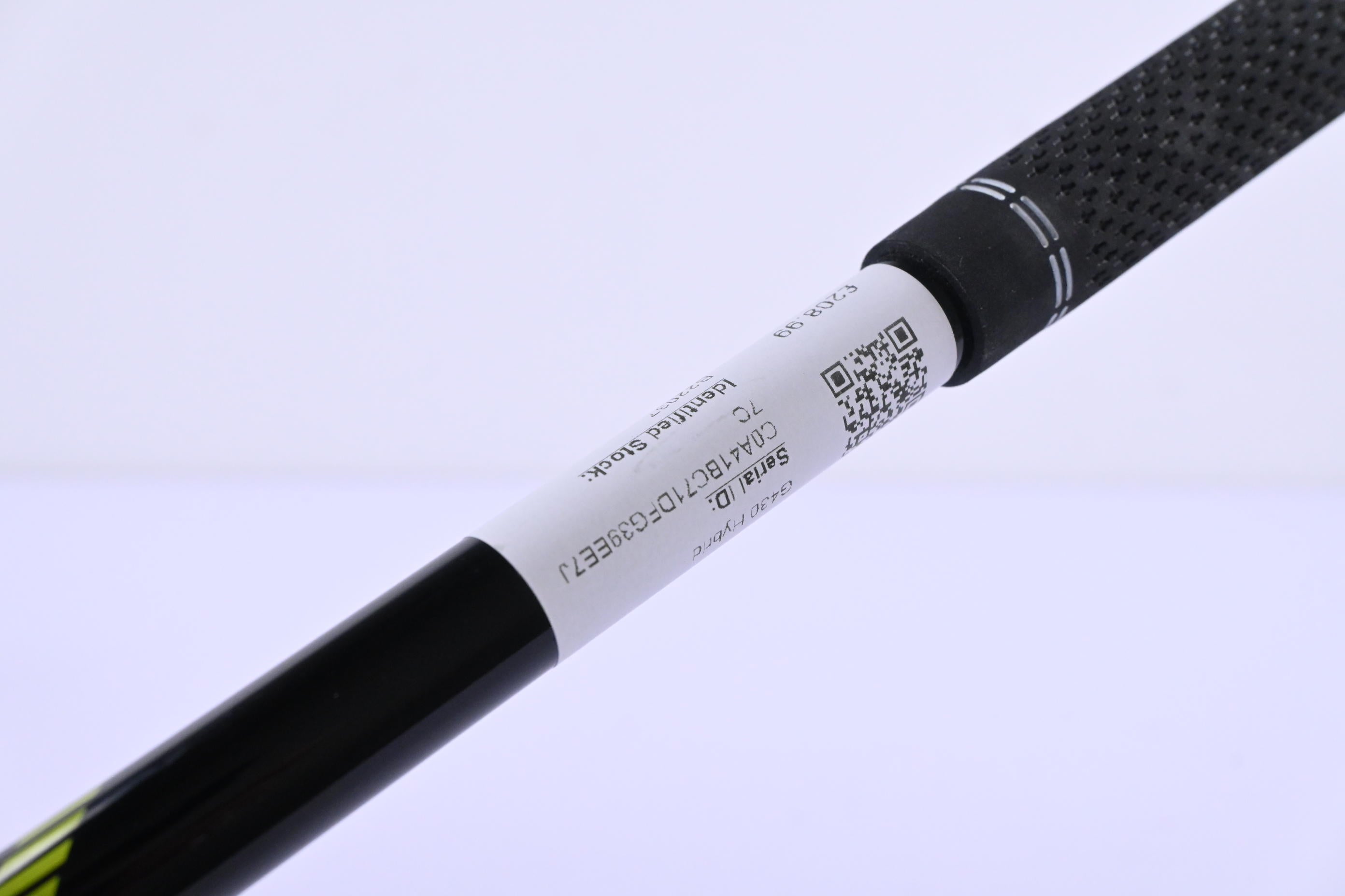 Ping G430 #4 Hybrid / 22 Degree / Regular Flex Ping Alta CB Black 70 Shaft