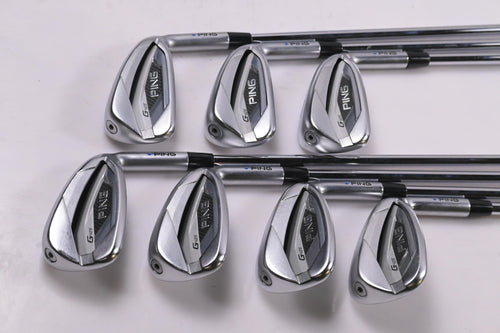 Ping G425 Irons / 5-PW+GW / Blue Dot / Regular Flex Ping AWT 2.0 Shafts