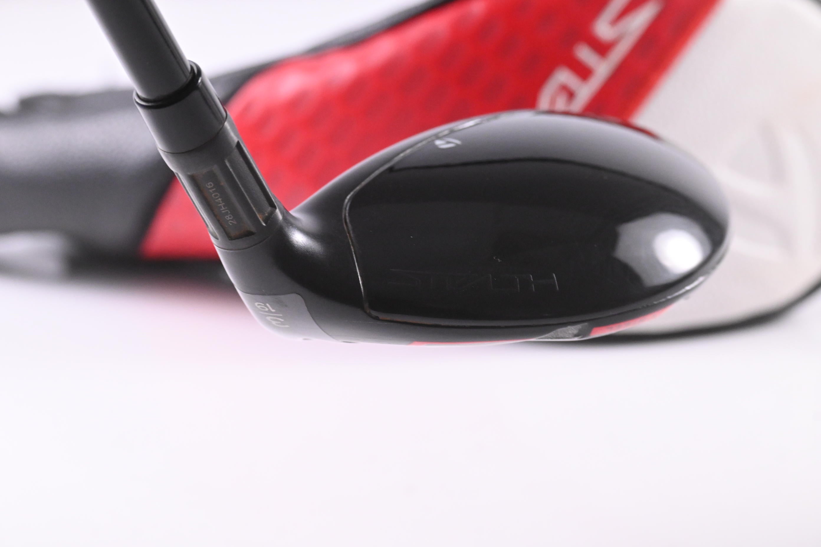 Taylormade Stealth 2 #3 Hybrid / 19 Degree / Stiff Flex Ventus TR Red 7 Shaft