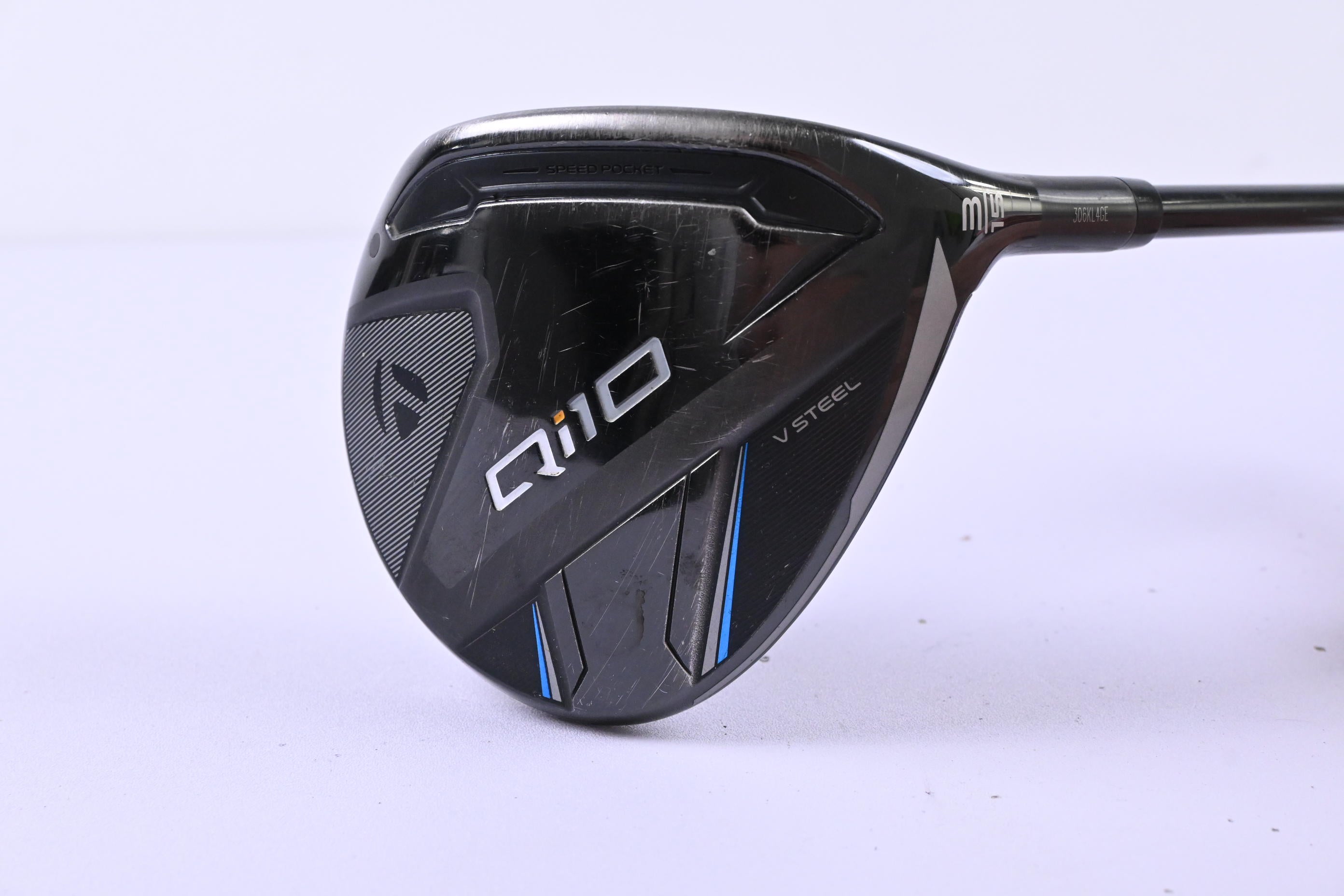 Taylormade Qi10 #3 Wood / 15 Degree / Stiff Flex Fujikura Ventus TR Blue 6 Shaft
