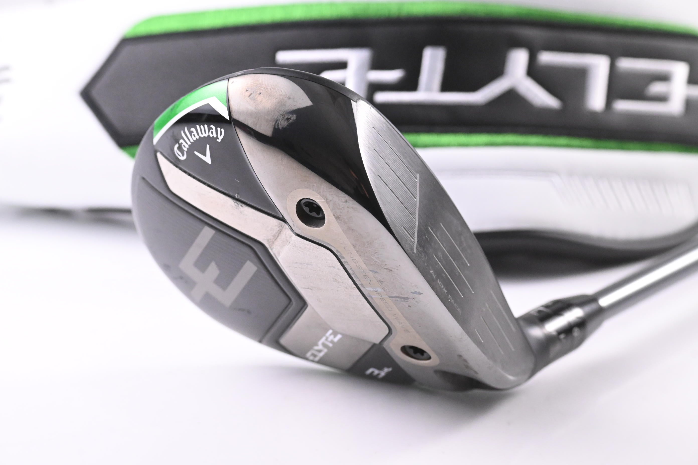 Callaway Elyte #3 HL Wood / 16.5 Degree / Stiff Flex Denali Charcoal 70 Shaft