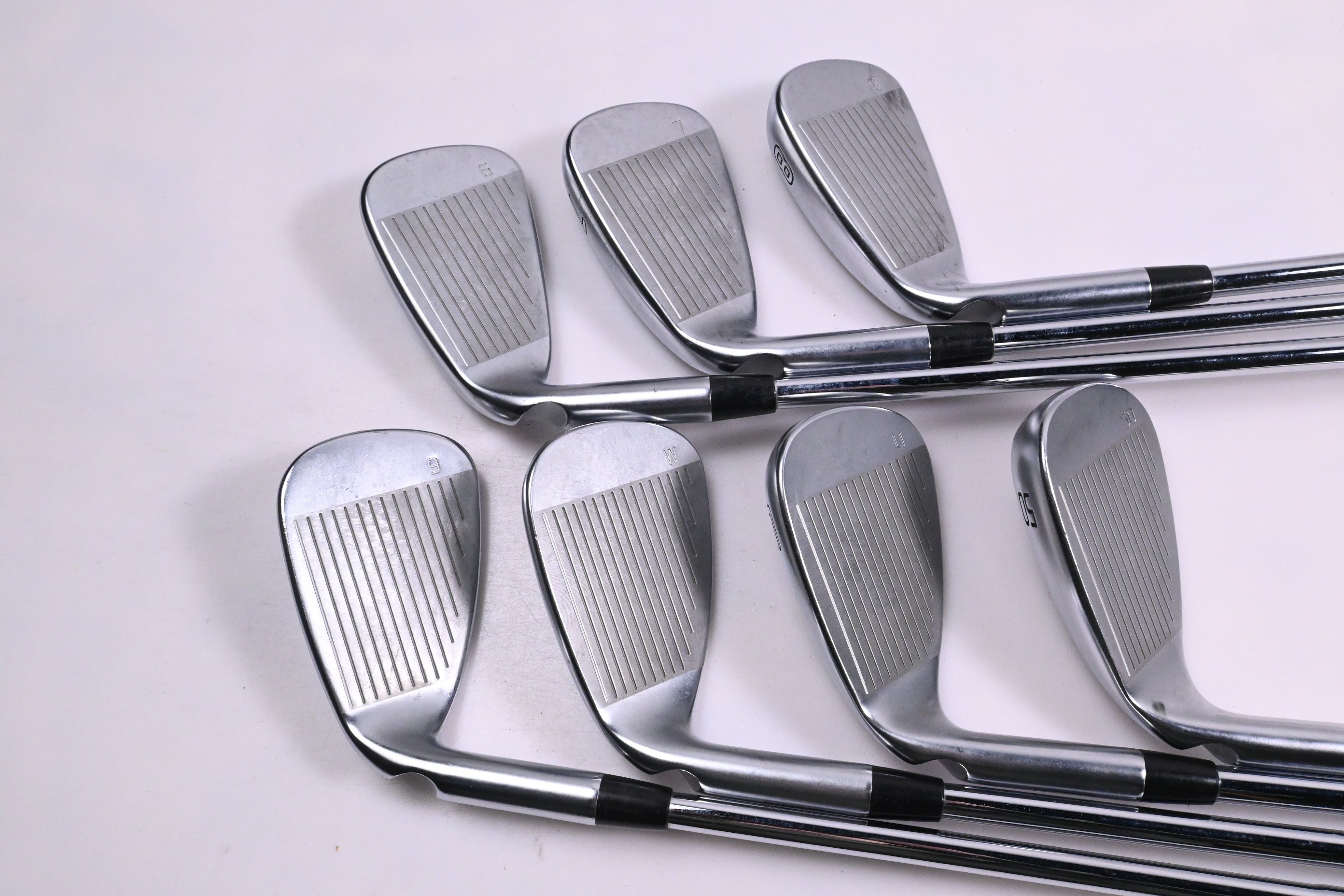Ping G730 Irons / 6-PW+GW+50° / Blue Dot / Regular Flex Dynamic Gold Mid 100