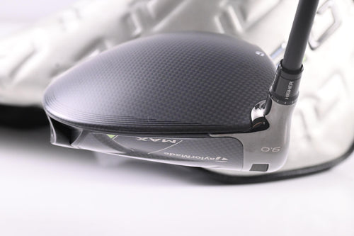 Left Hand Taylormade Qi35 Max Driver / 9 Degree / Stiff Flex Tensei AV limited Blue 65 Shaft
