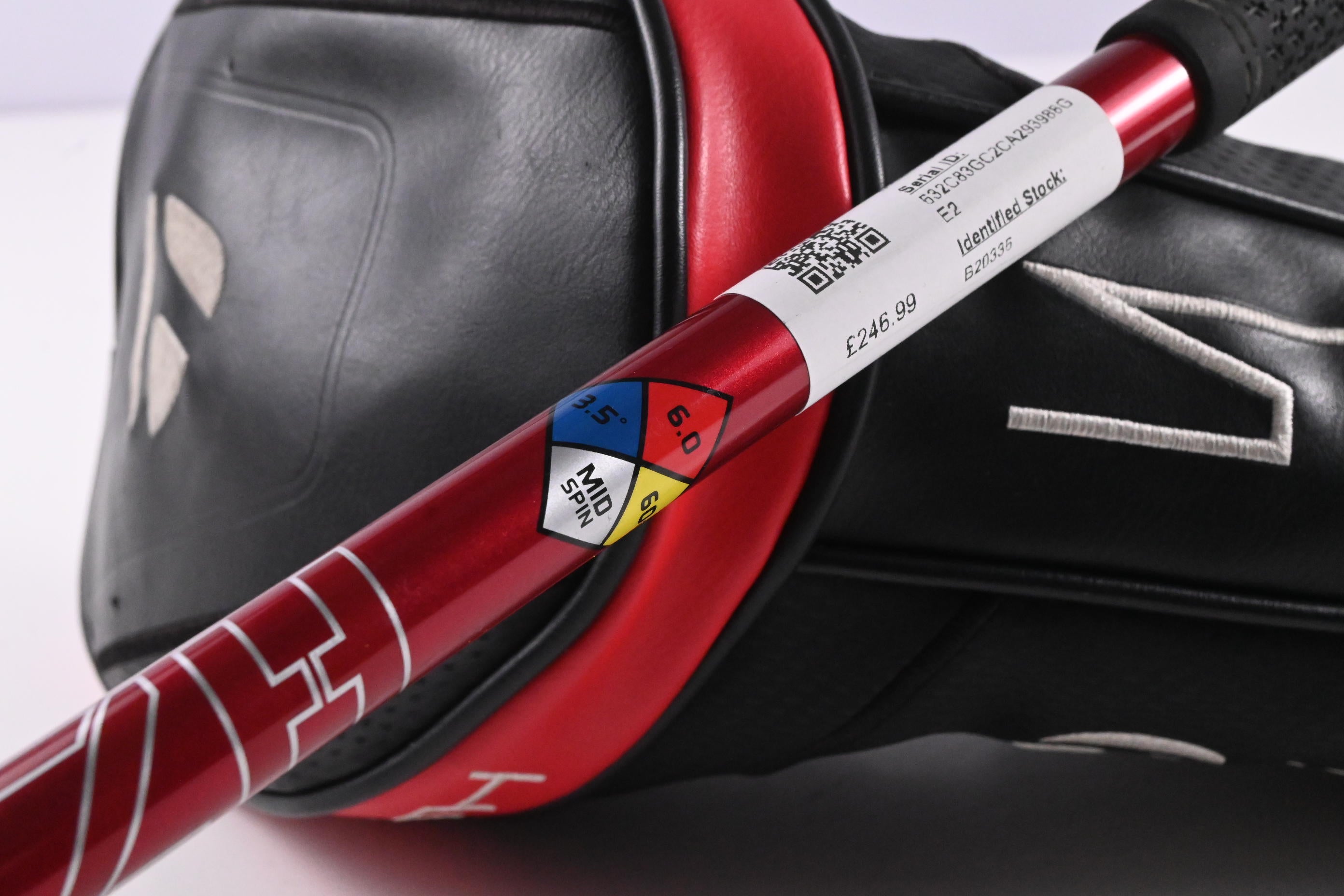 Taylormade Stealth Driver / 9 Degree / Stiff Flex HZRDUS Smoke Red RDX 60 Shaft