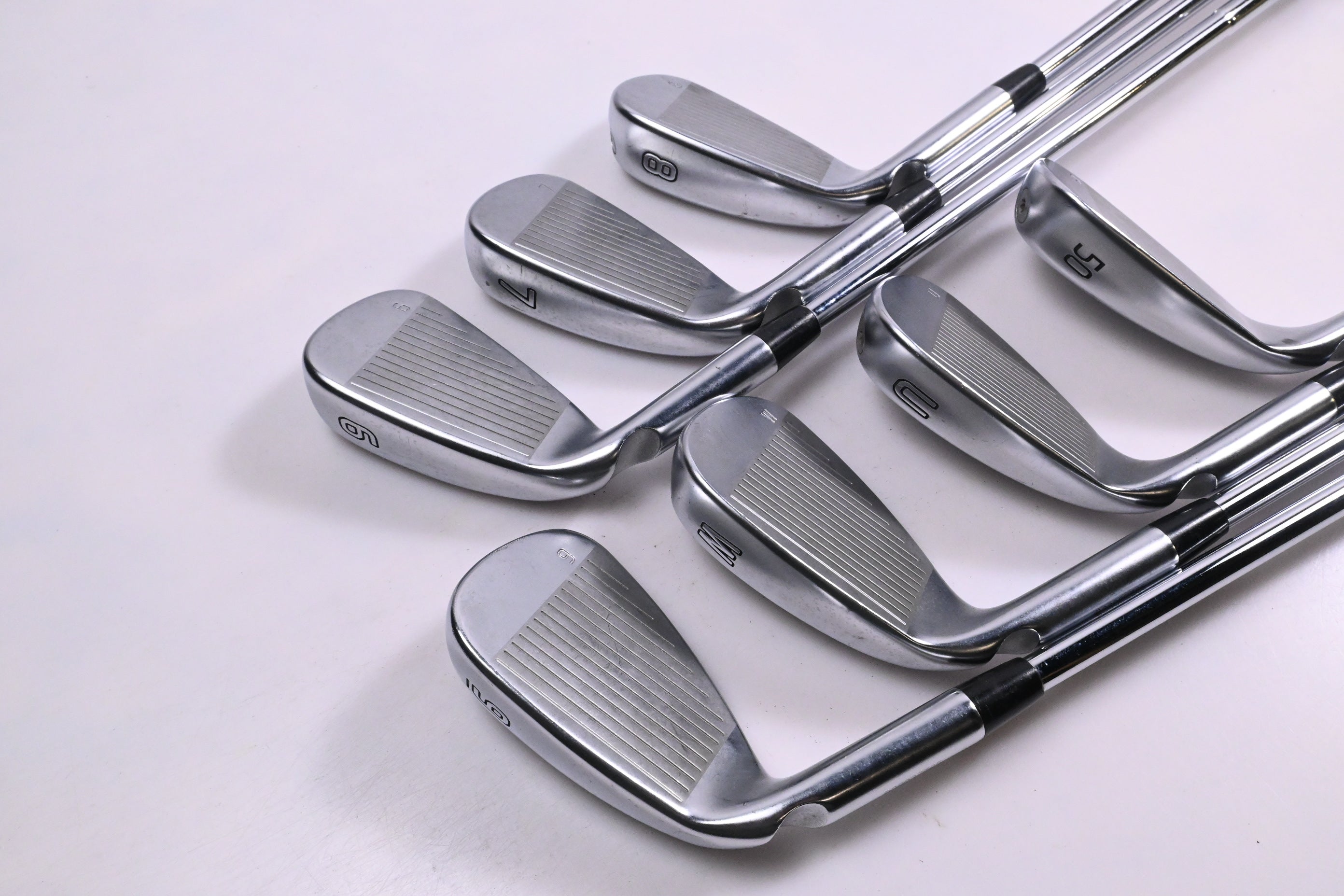 Ping G730 Irons / 6-PW+GW+50° / Blue Dot / Regular Flex Dynamic Gold Mid 100