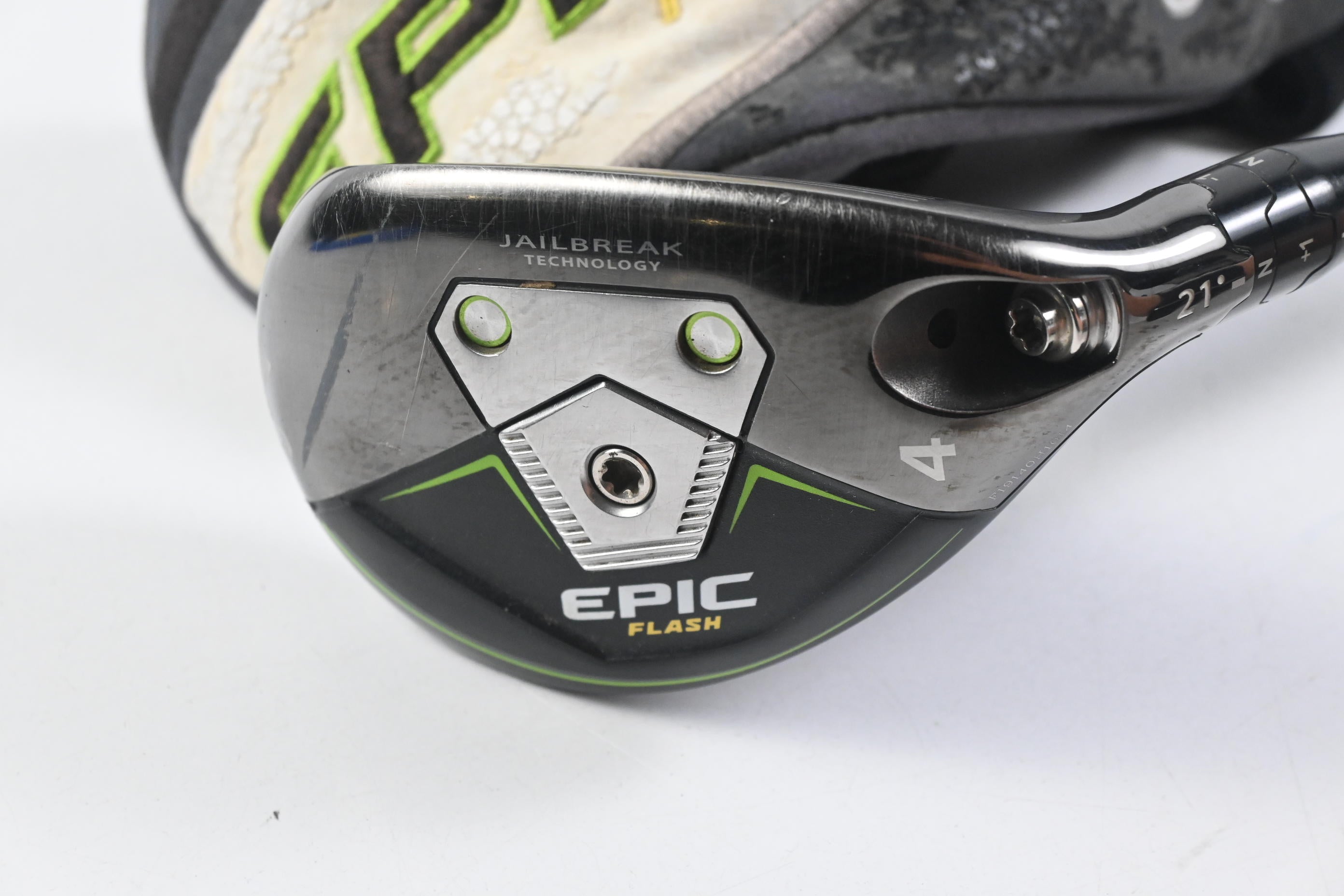 Callaway Epic Flash #4 Hybrid / 21 Degree / Senior Flex Tensei AV White 60 Shaft