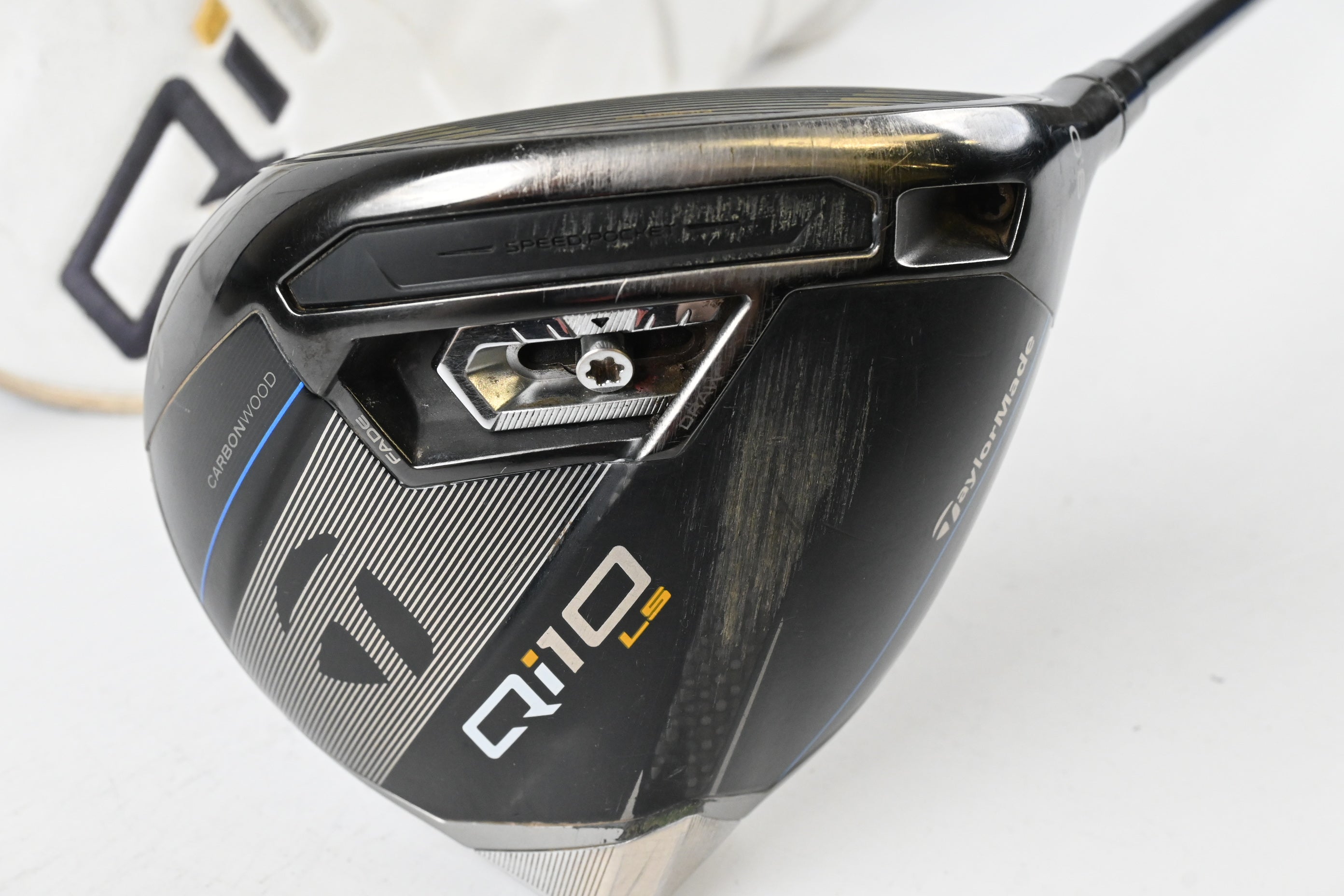 Taylormade Qi10 LS Driver / 9 Degree / Stiff Flex Hzrdus Smoke Black RDX 60