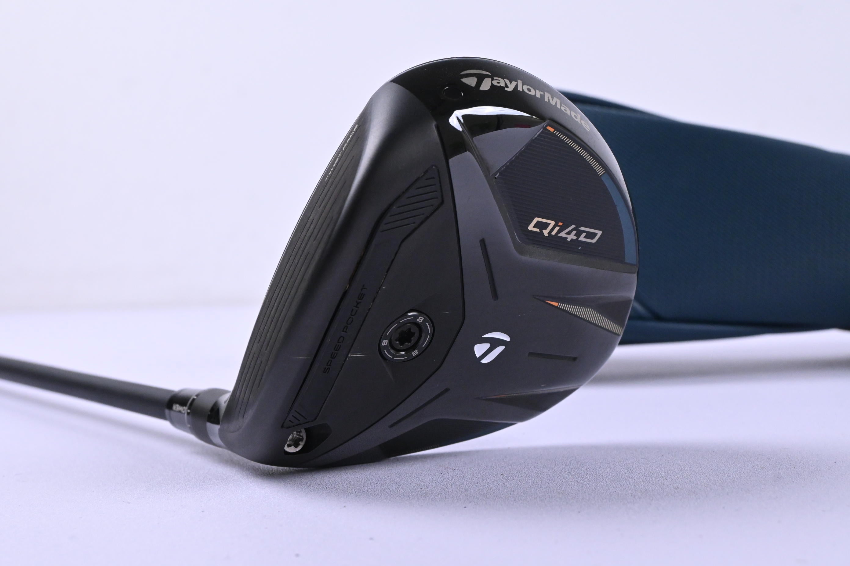 Left Hand Taylormade Qi4D #5 Wood / 18 Degree / Stiff Flex REAX 75 Shaft