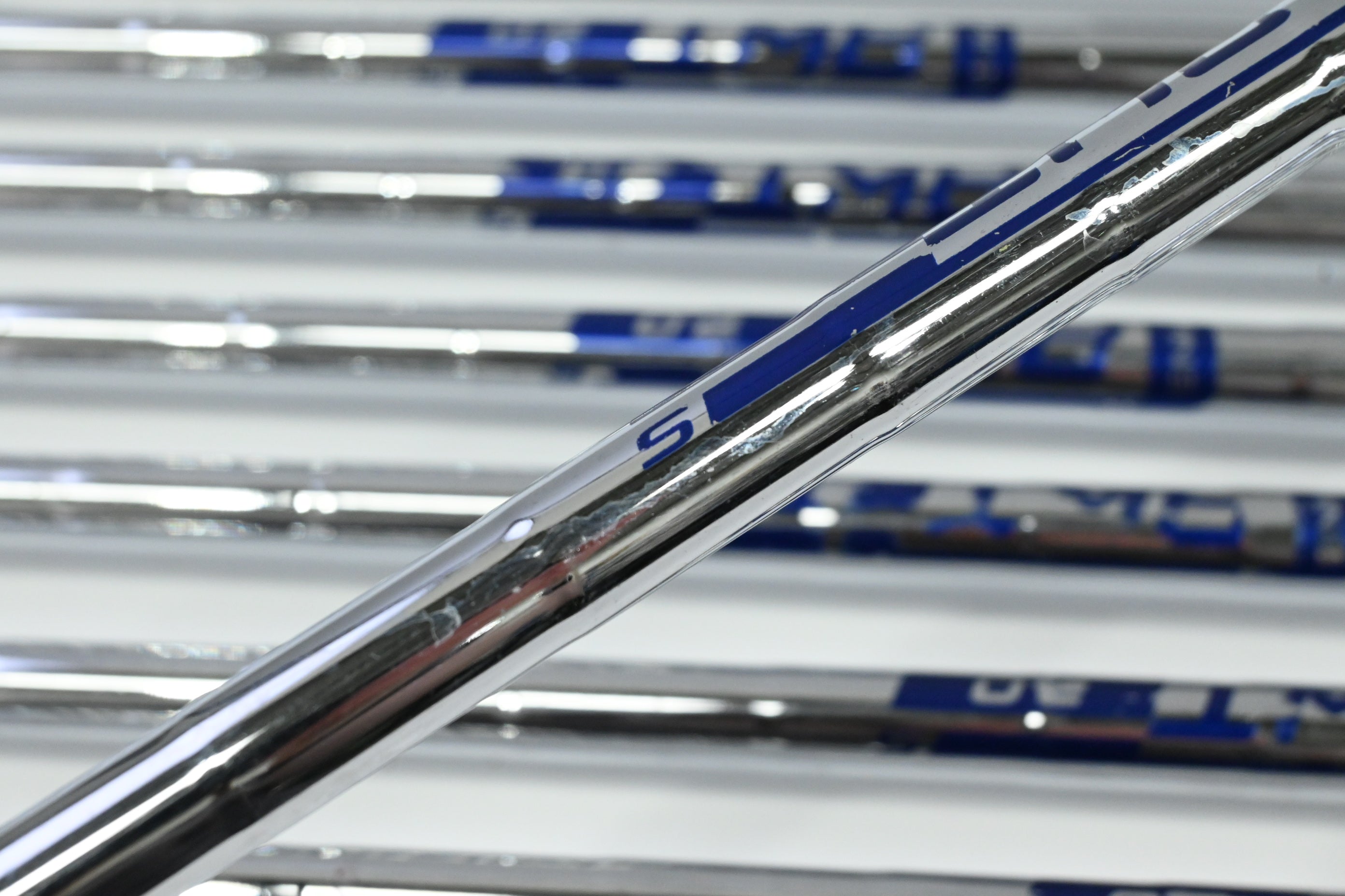 Ping GMax Irons / 4-PW+UW / Silver Dot / Stiff Flex Ping AWT 2.0 Shafts