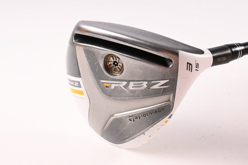Taylormade RBZ Stage 2 #3 Wood / 15 Degree / Regular Flex Atmos Orange 5 Shaft