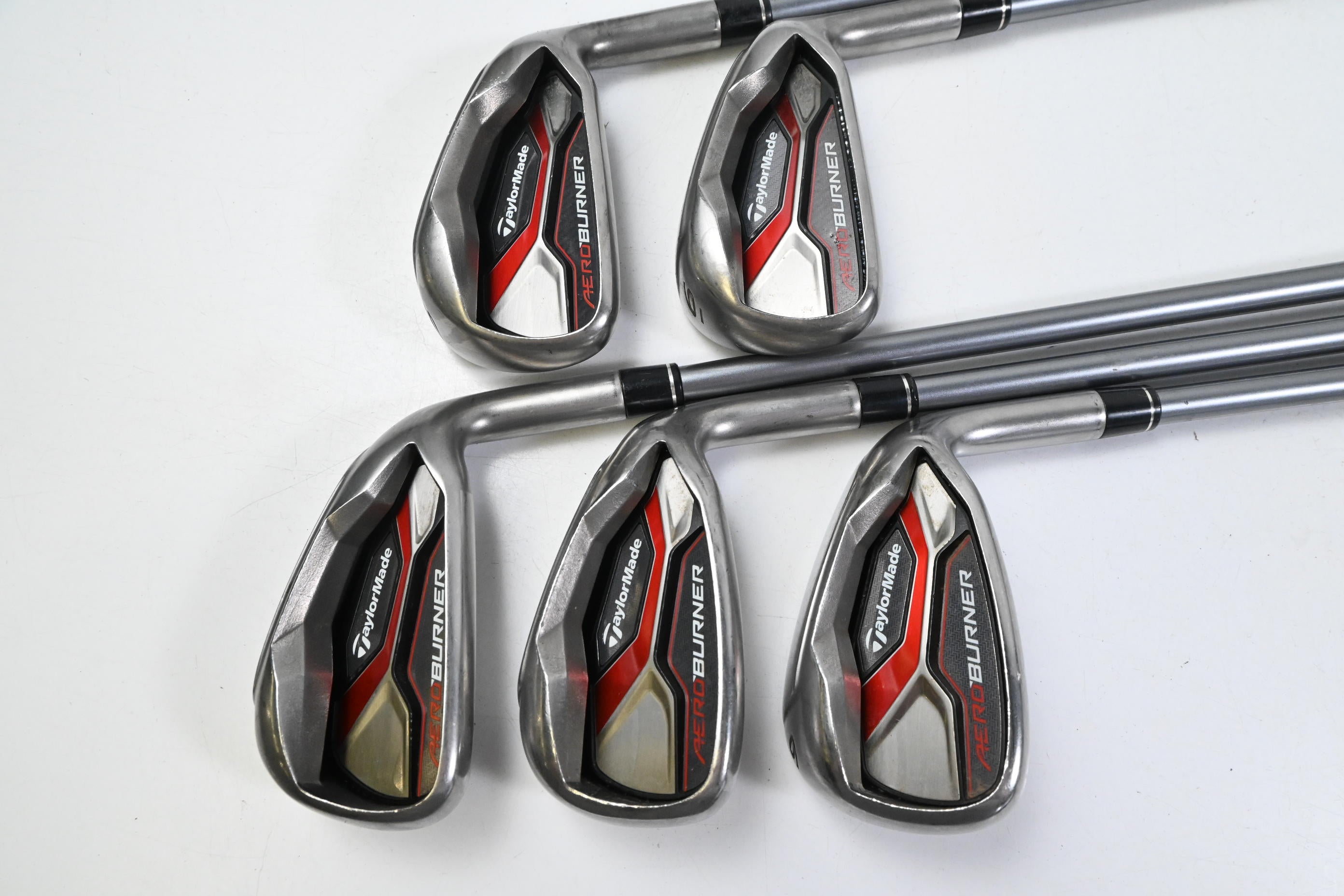 Ladies Taylormade Aeroburner Irons / 5-9i / Ladies Flex Taylormade REAX 45