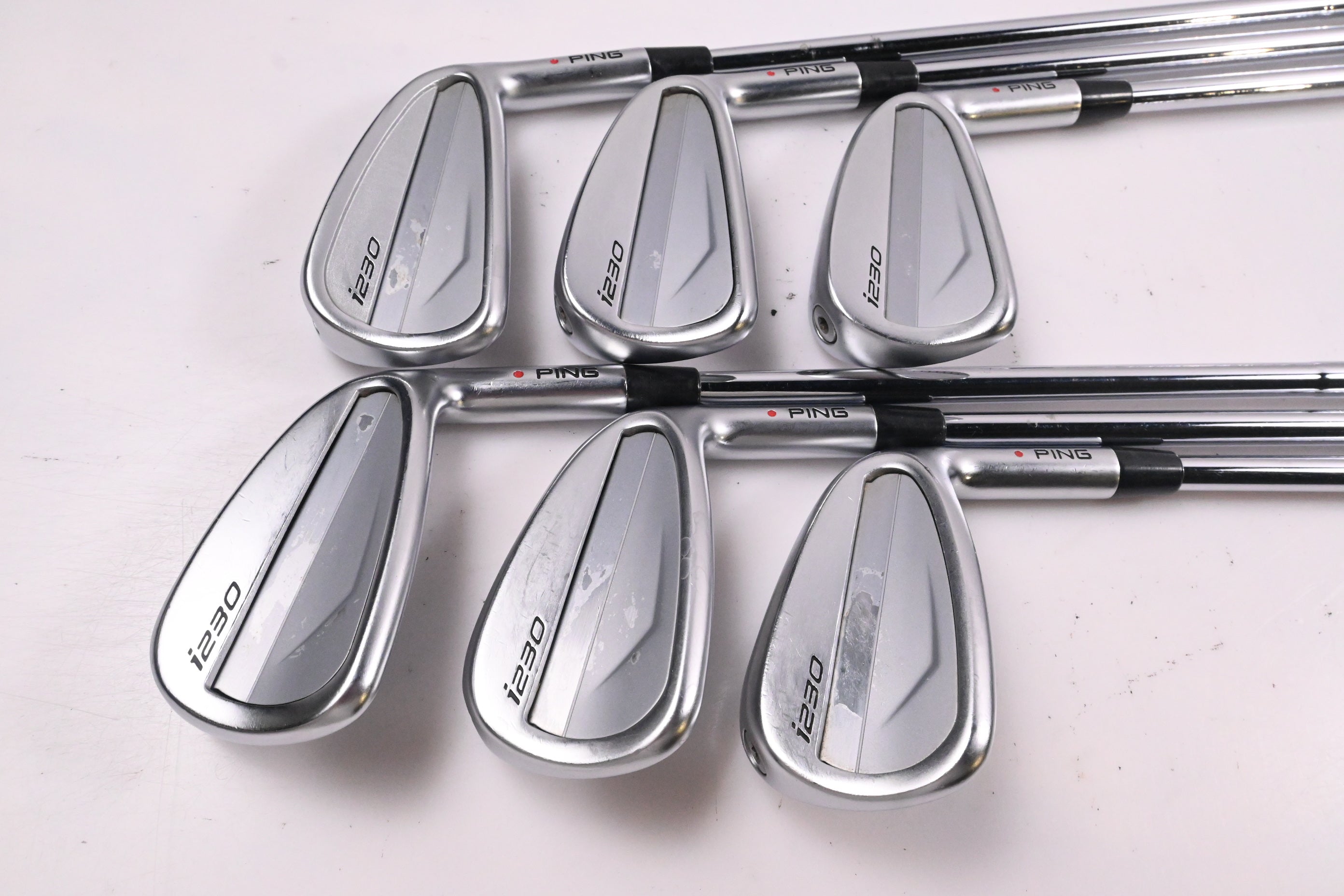 Ping i230 Irons / 5-PW / Red Dot / Stiff Flex N.S.PRO Modus3 Tour105 Shafts